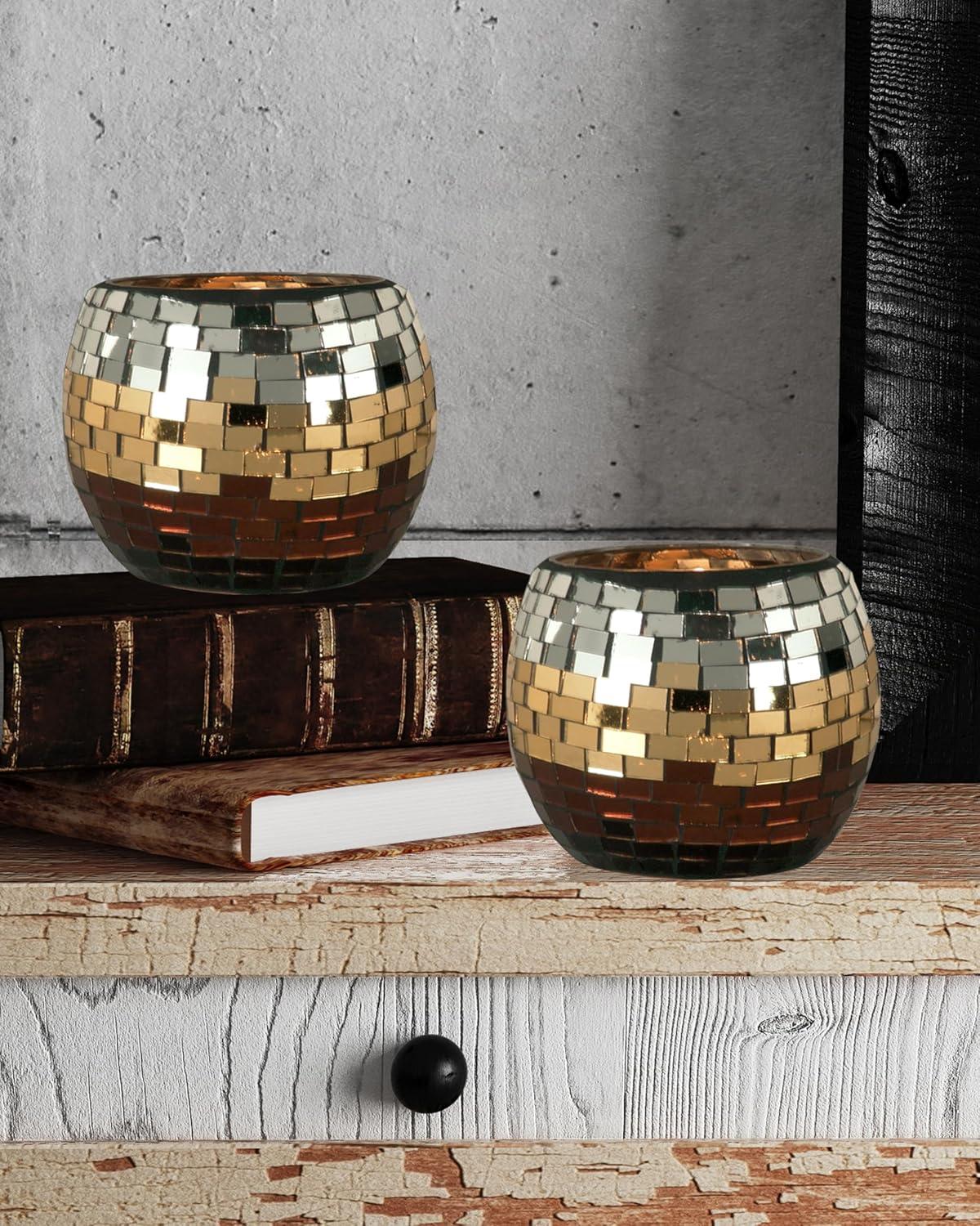 Dale Tiffany Chalet Candle Holder Brown in finish