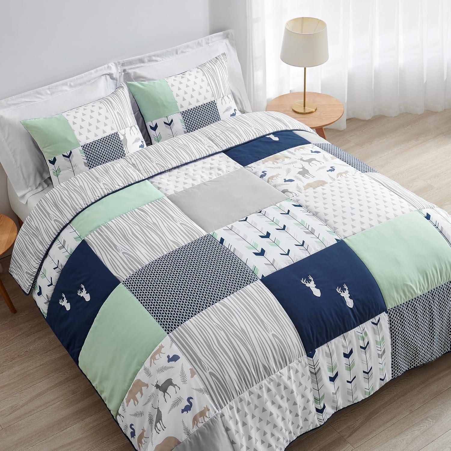 Sweet Jojo Designs Woodsy Microfiber Comforter Set