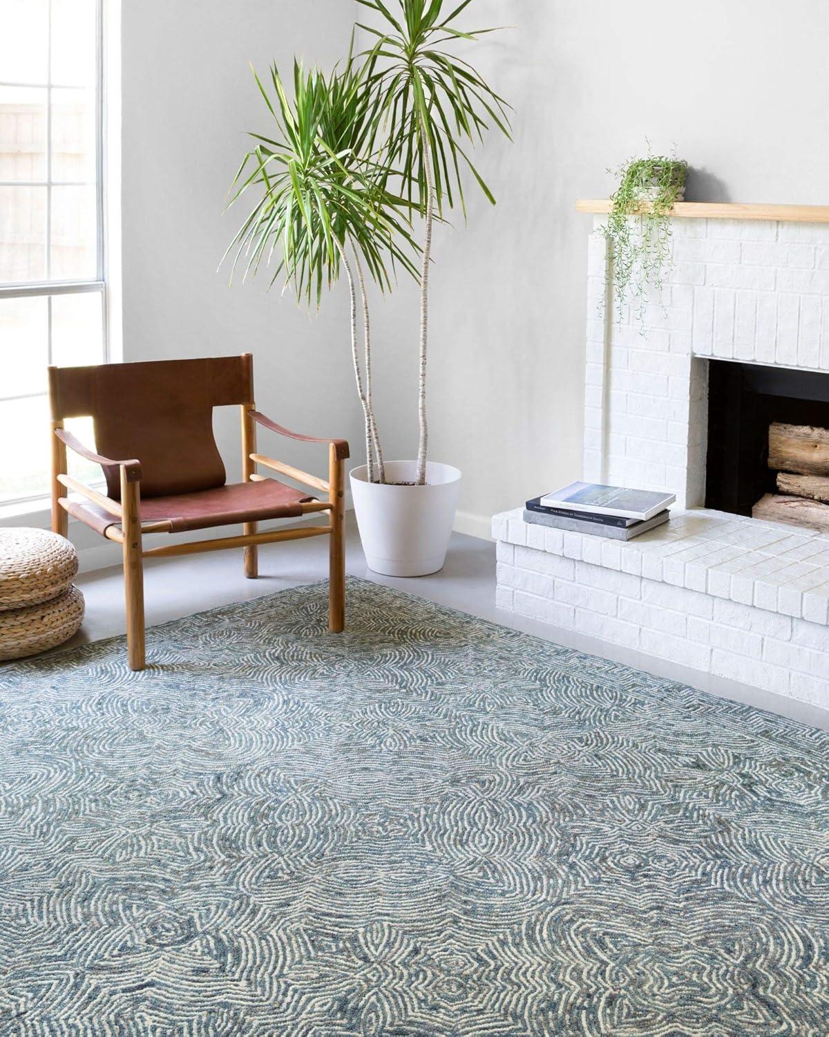 Loloi II Ziva Contemporary Denim Area Rug