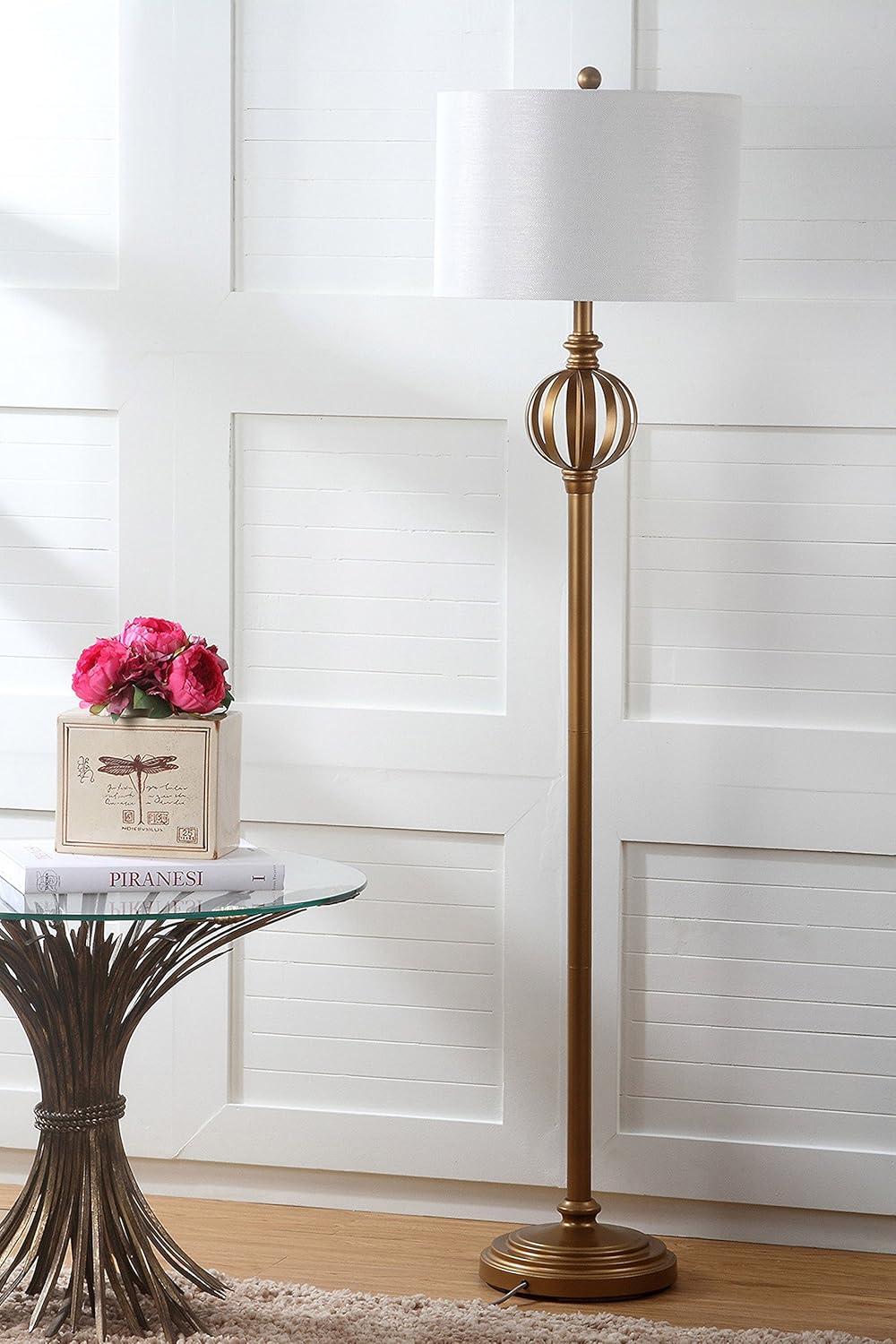 Garden Sphere Floor Lamp - LIT4343 - Gold - Safavieh