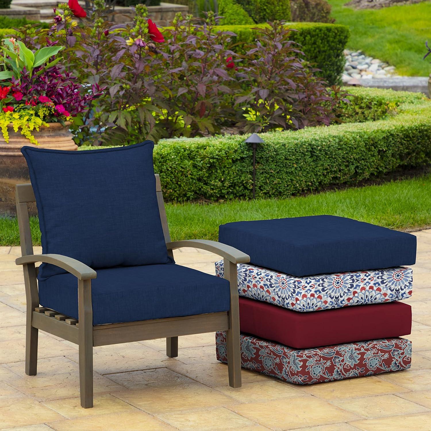 Arden 24"x24" Outdoor Deep Seat Cushion Set