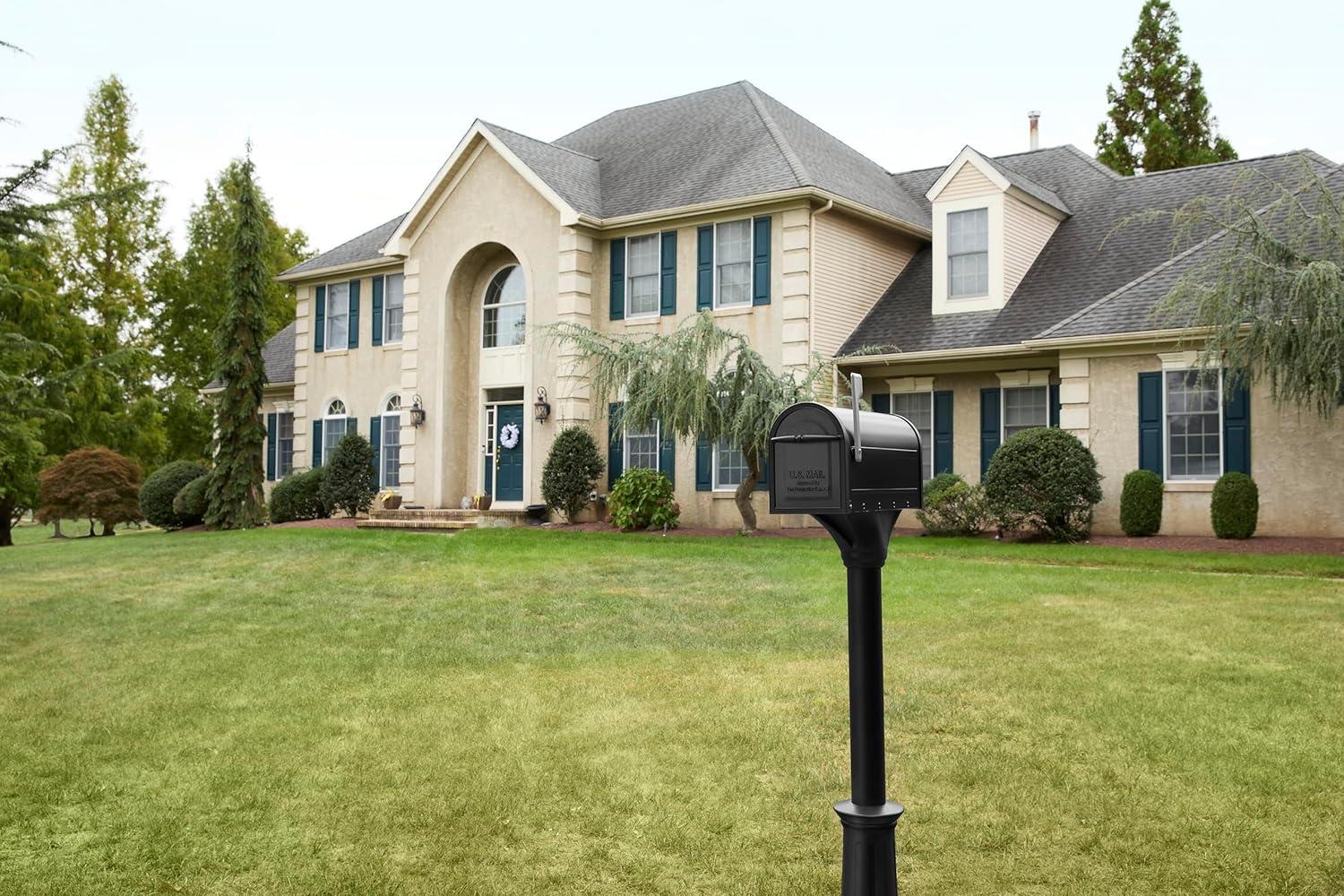 Architectural Mailboxes Elevado 52.91'' H Round Decorative Post