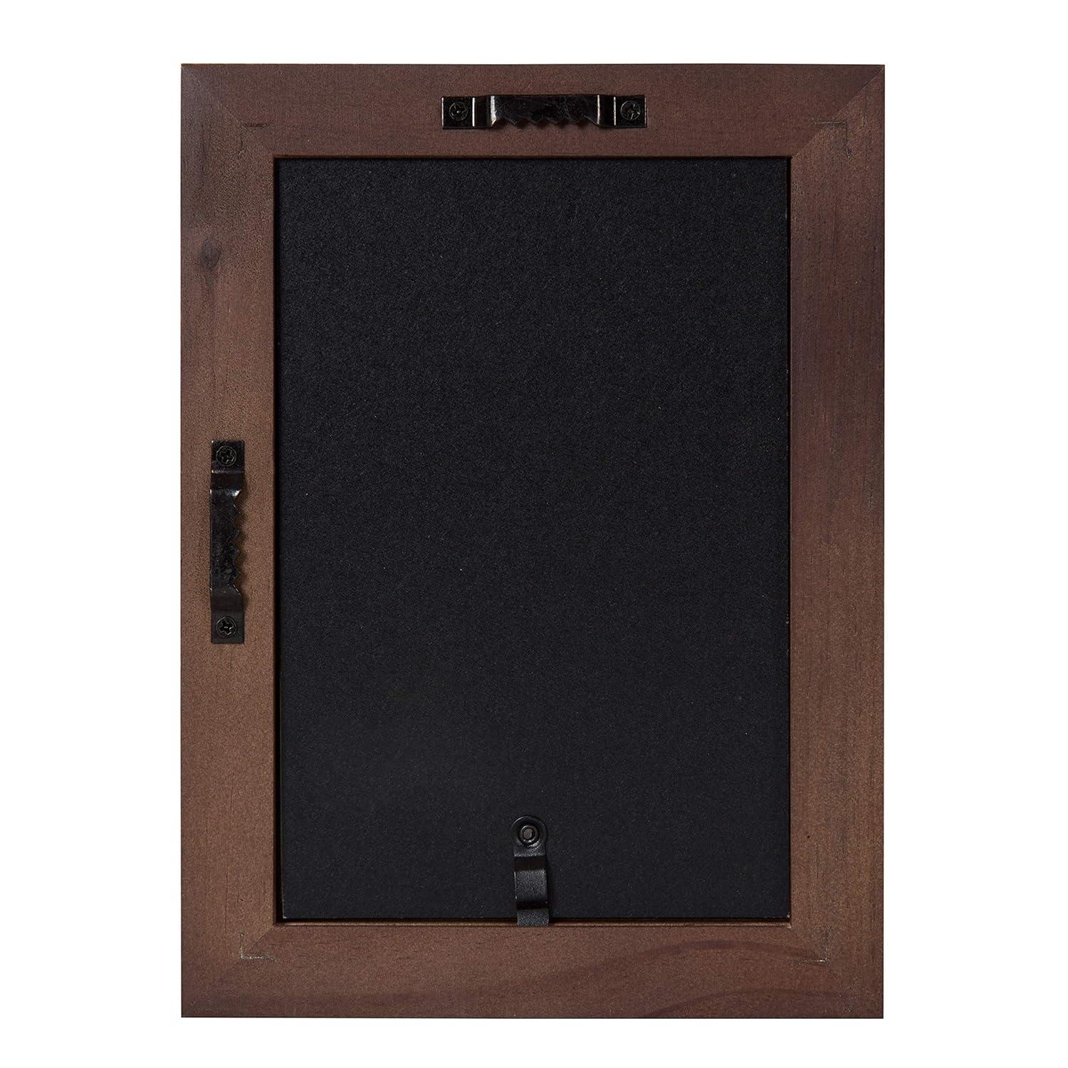 10pc Bordeaux Frame Box Set Brown - Kate & Laurel All Things Decor: Wall Gallery Kit, Multiple Sizes, Wood Frames