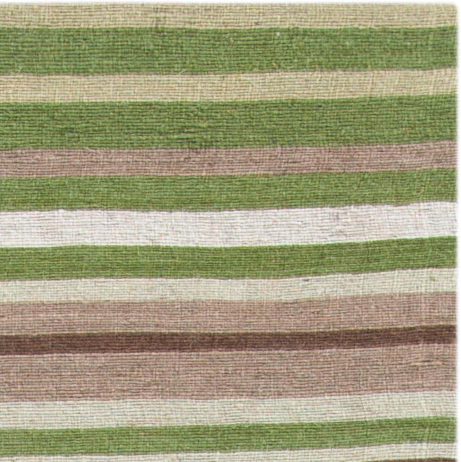 Marbella MRB273 Hand Loomed Area Rug - Green - 5'x8' - Safavieh.
