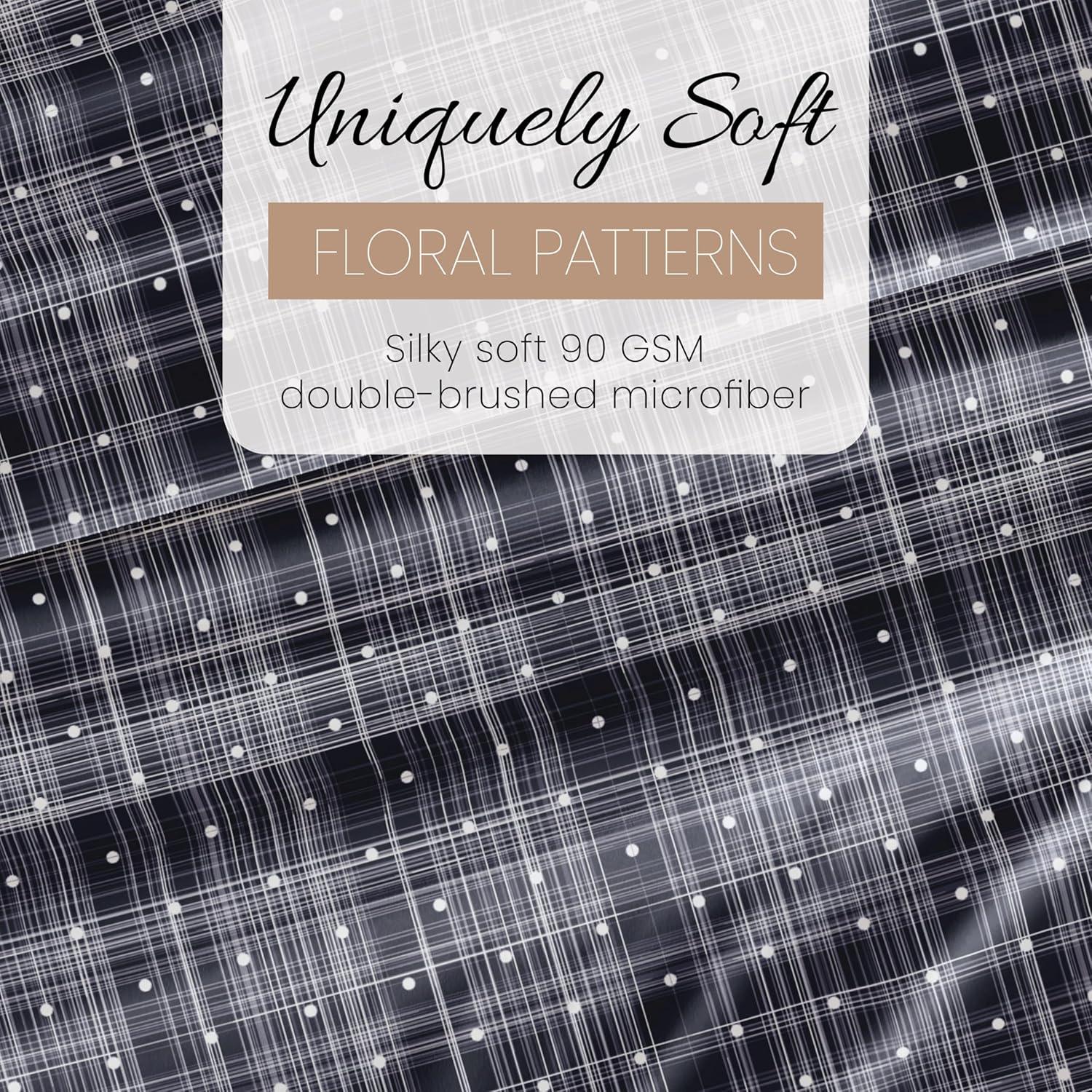 Becky Cameron™ Polka Dot Pattern Microfiber Sheet Set