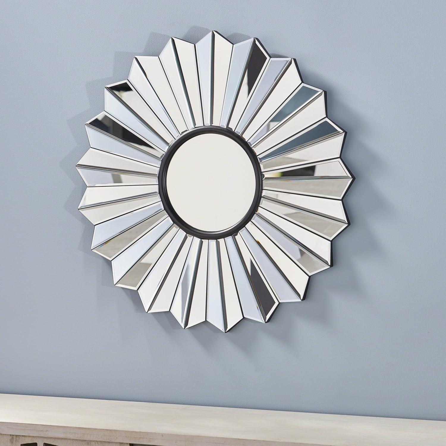 5-Star Flower Accent Mirror, Wall Mirror for Living Room Bedroom