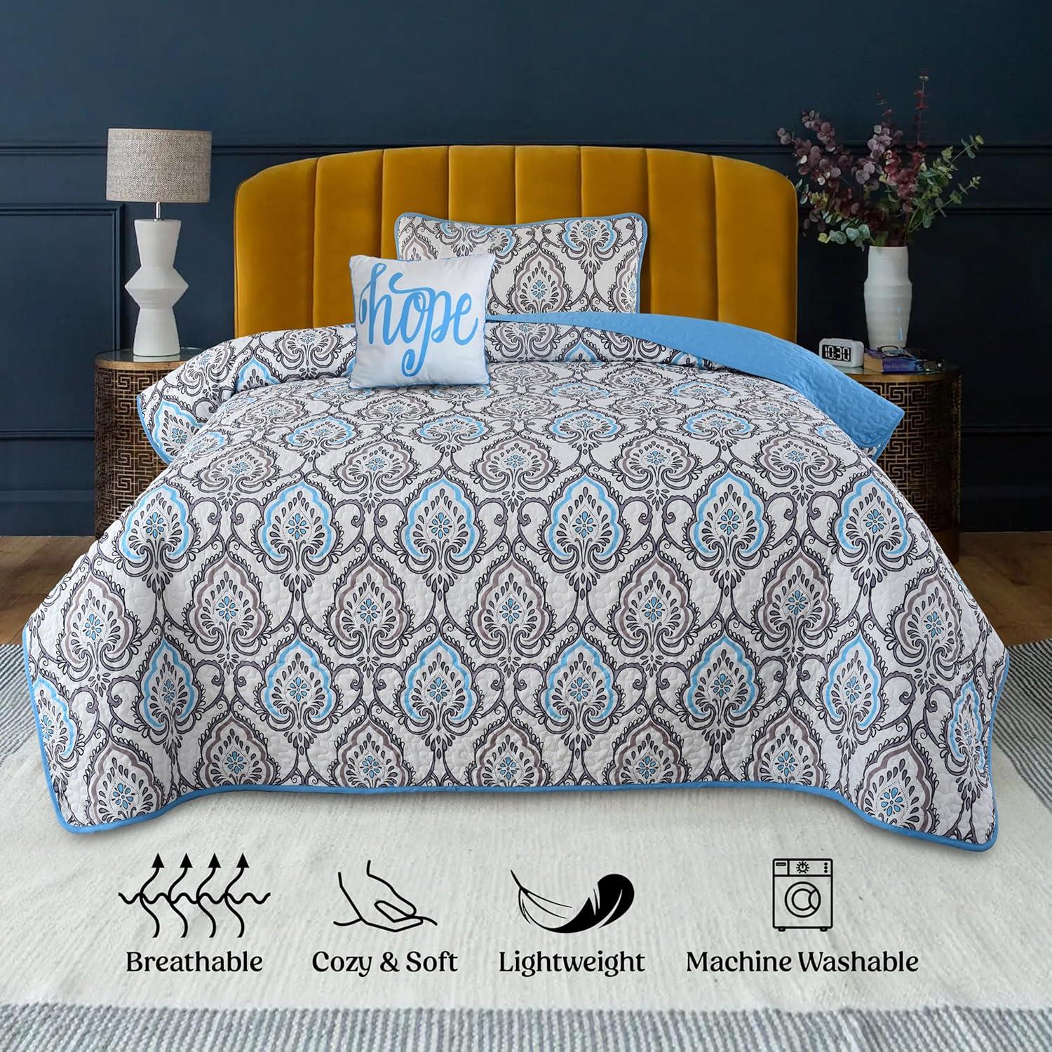 Paisley Quilt Set