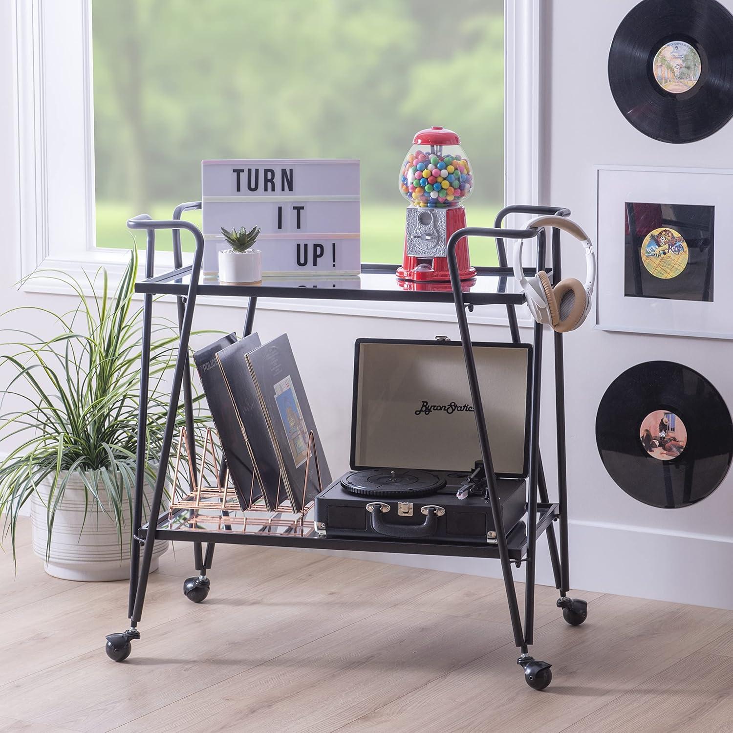 Mid-Century Modern Bar Cart - Linon