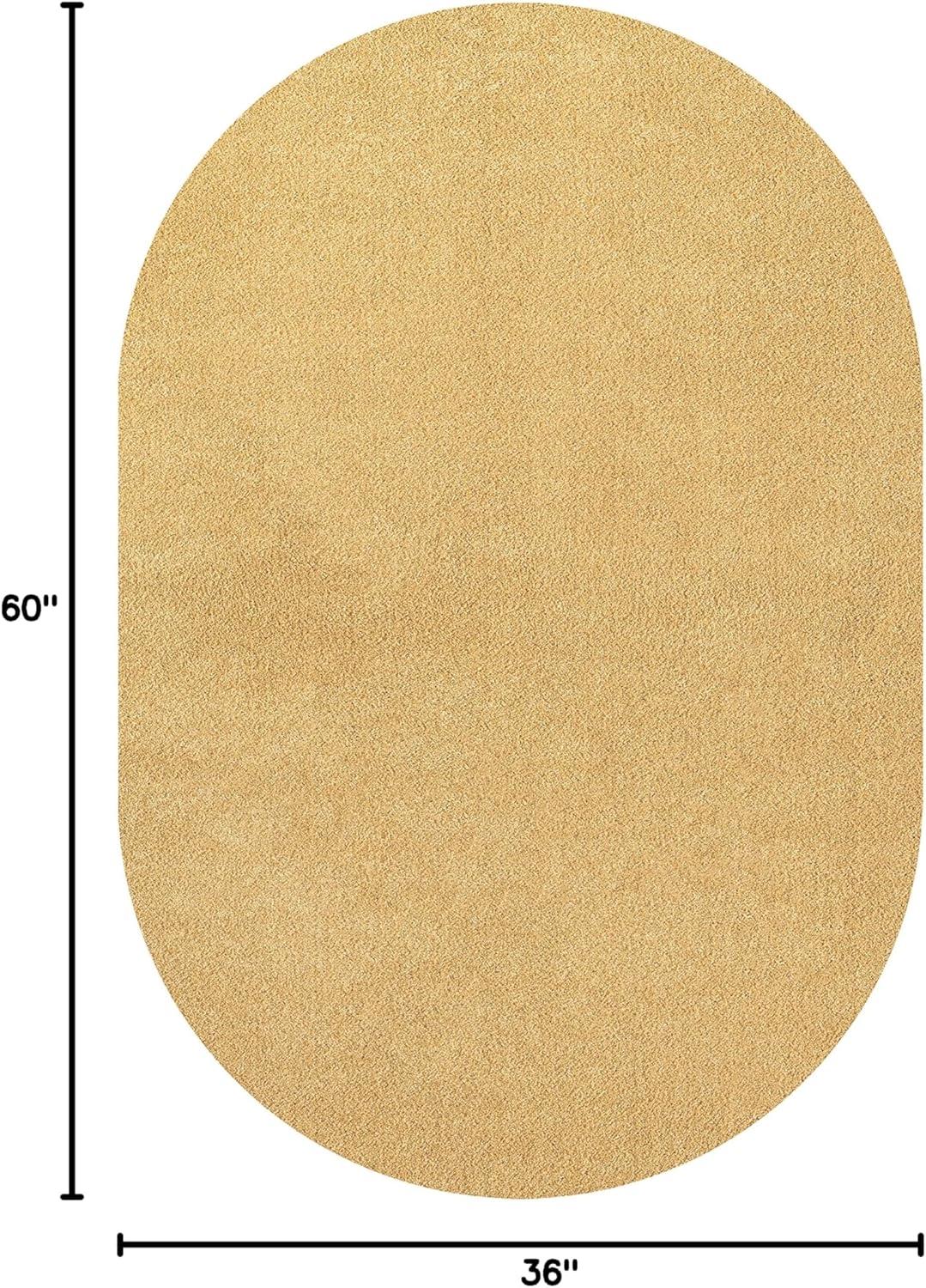 Asako Power Loom Mustard Rug
