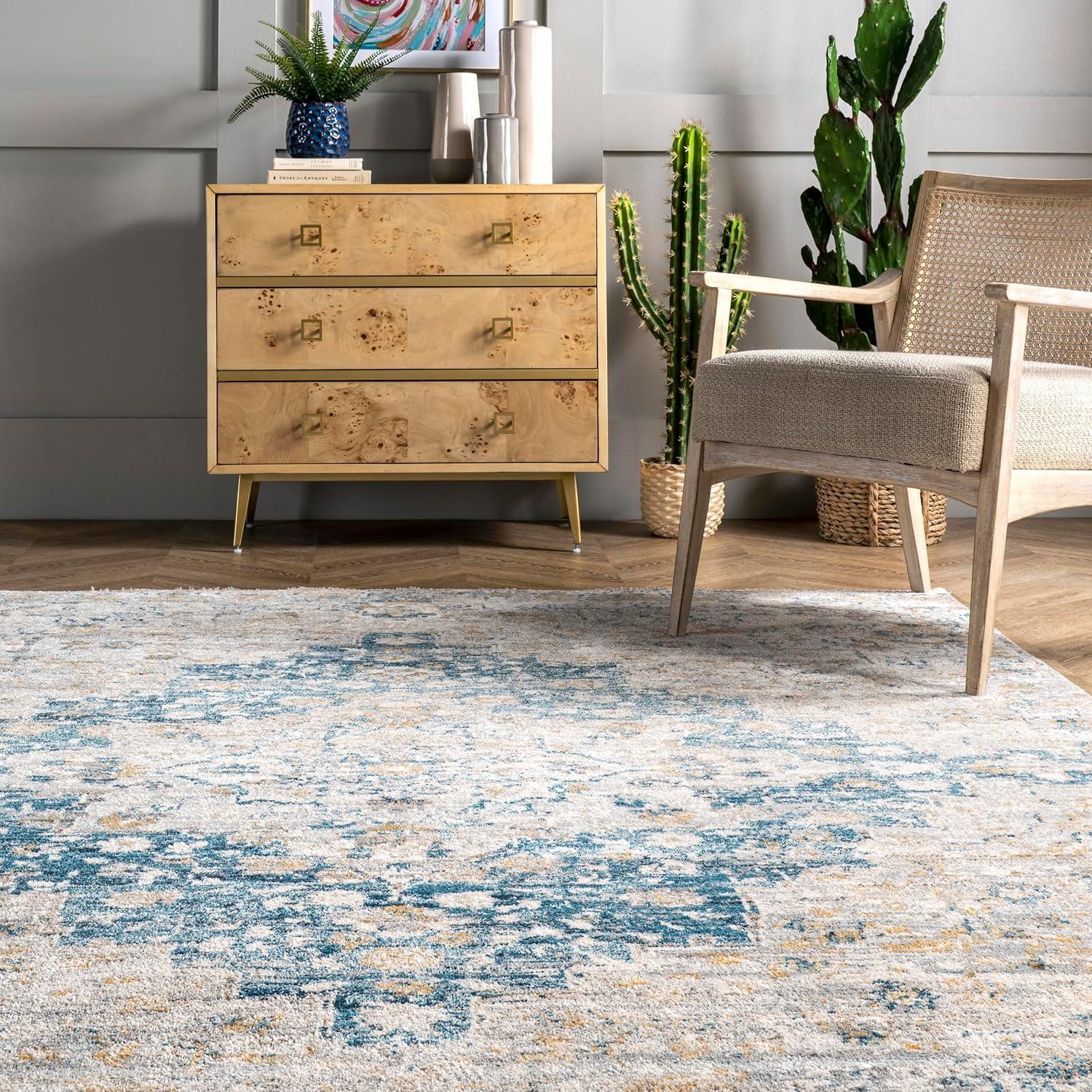 Nuloom Alessandra Millifleur Medallion Indoor Area Rug