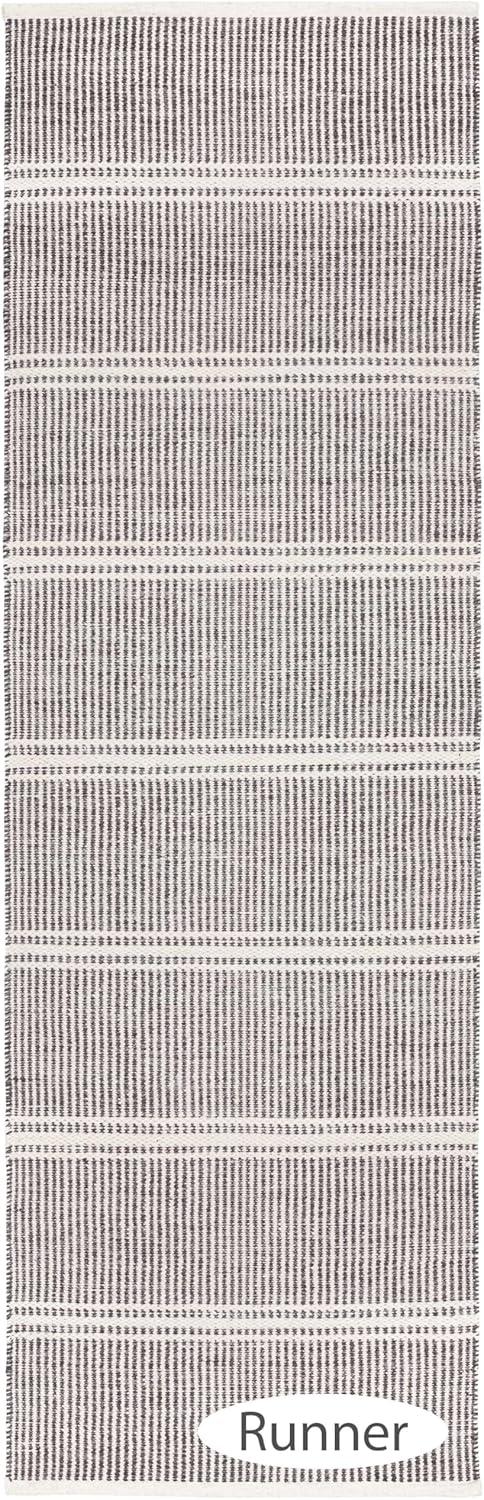 Malta Grey Handwoven Wool Rug