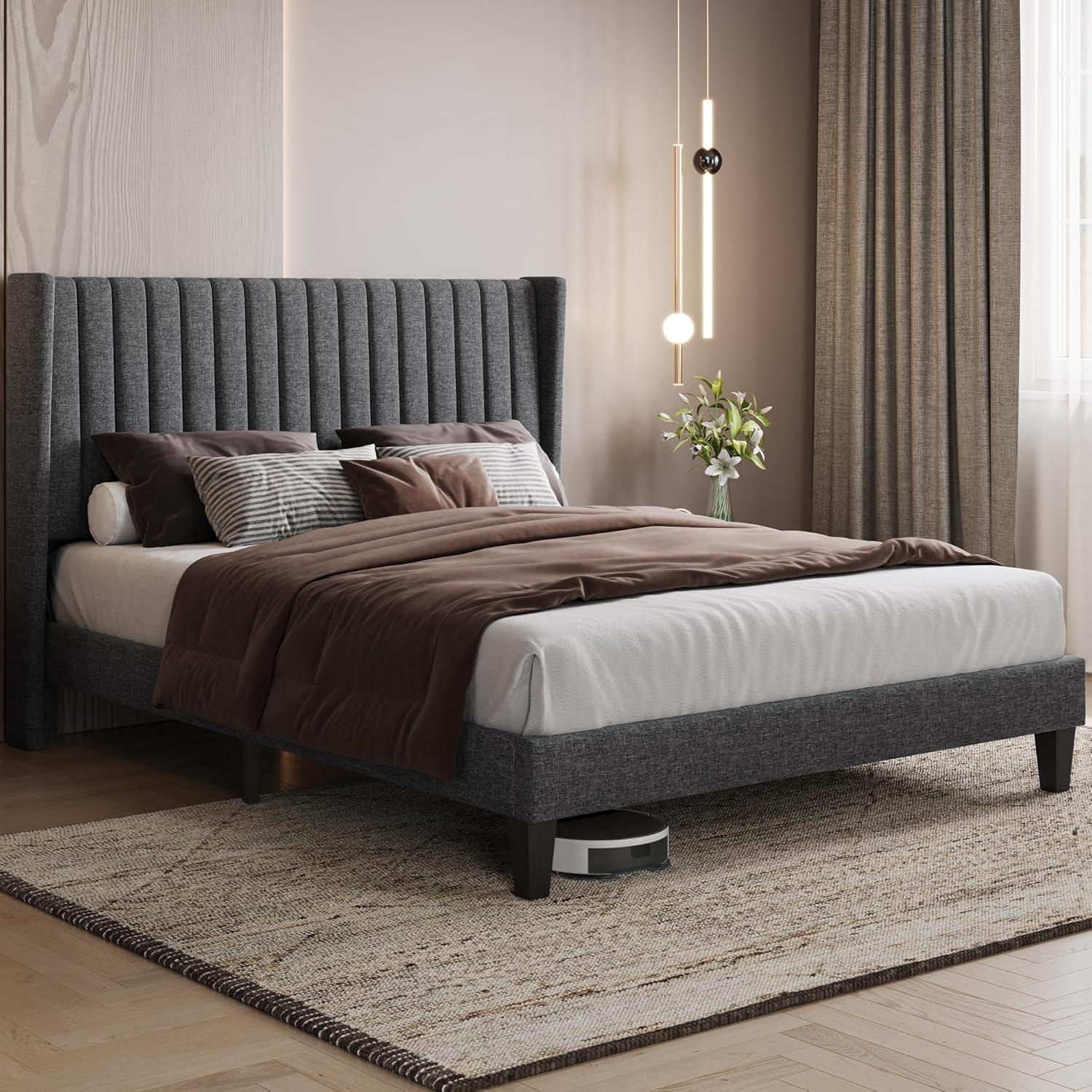 Upholstered Platform Bed