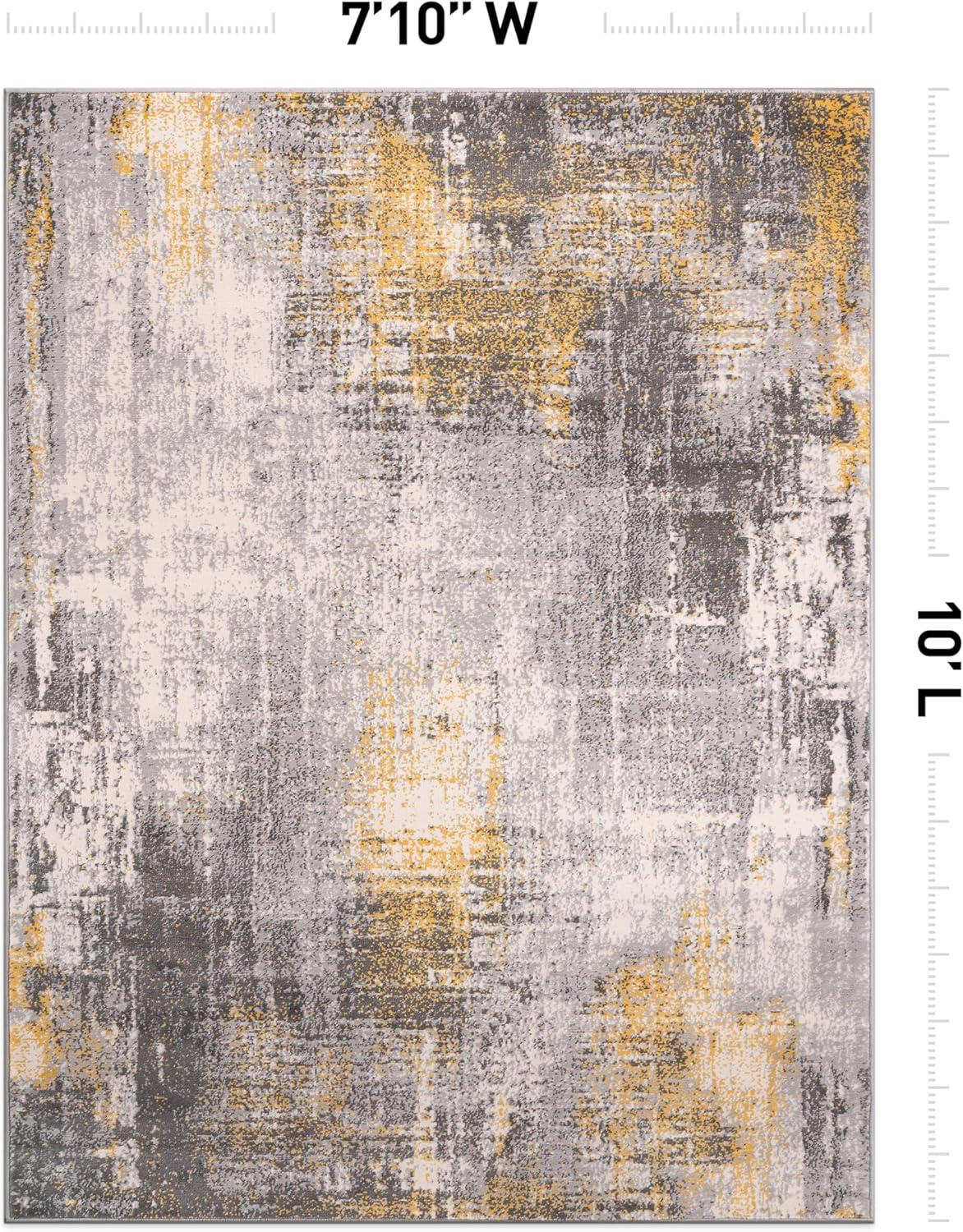 World Rug Gallery Dublin Contemporary Abstract Area Rug