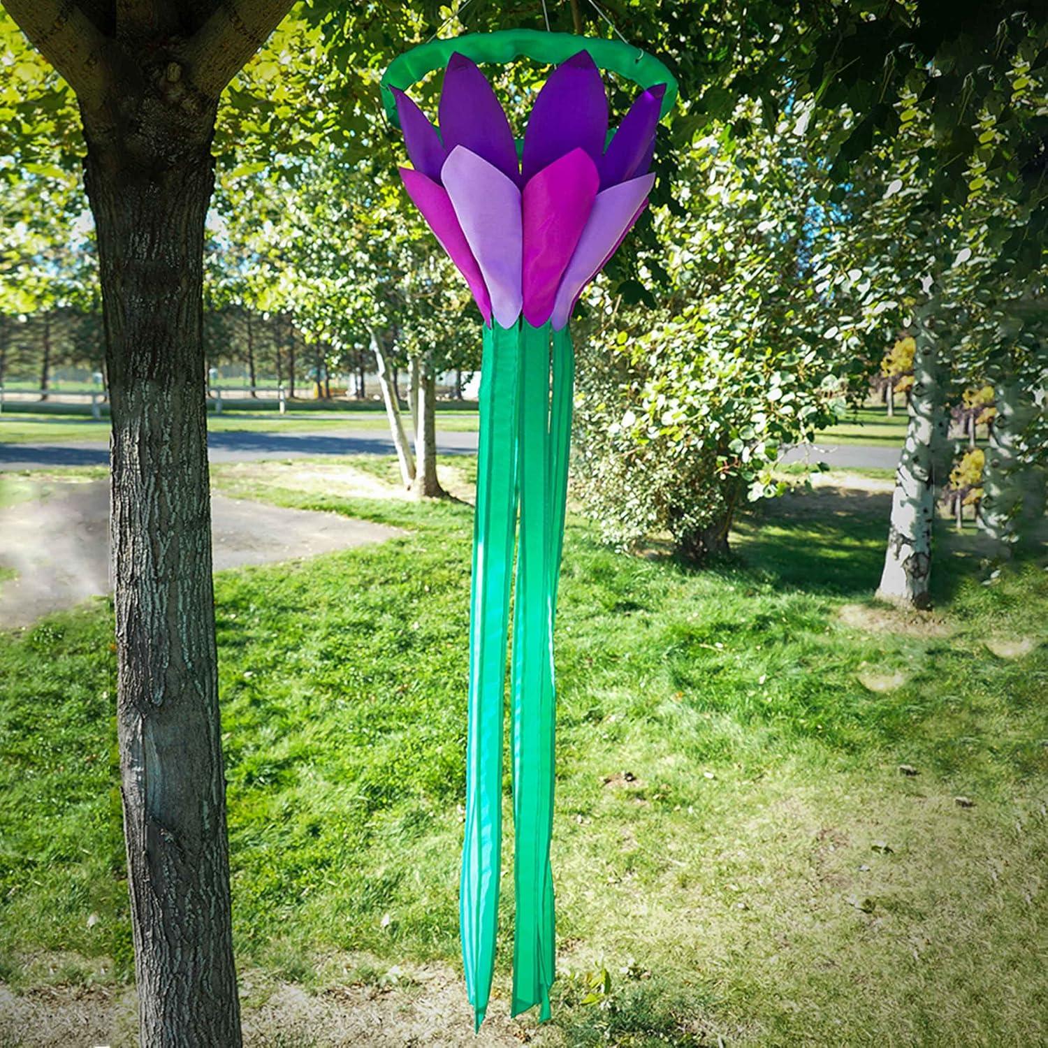 39" Lotus Flower Windsock