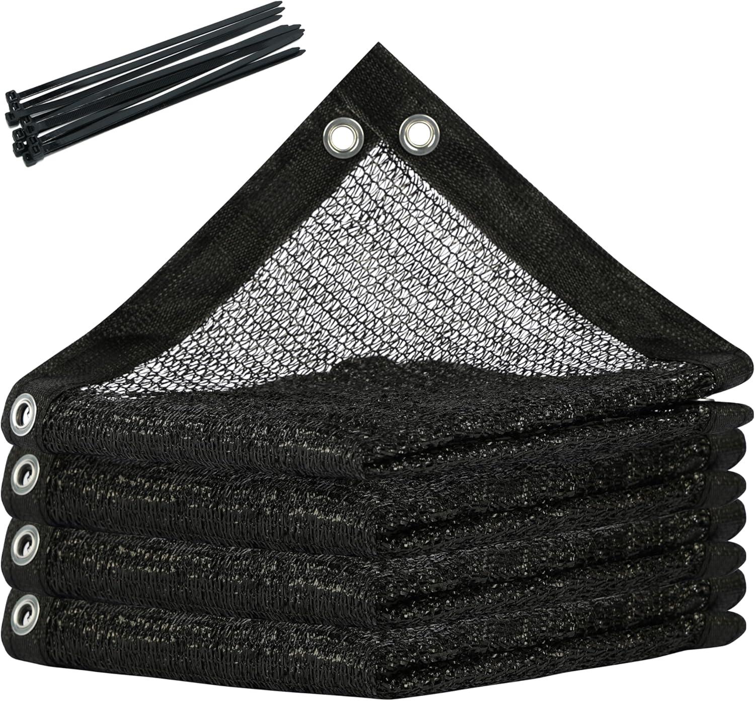 ColourTree ColourTree 30% Sun Shade Cloth Mesh Tarp with Grommets for Garden & Plant Protection