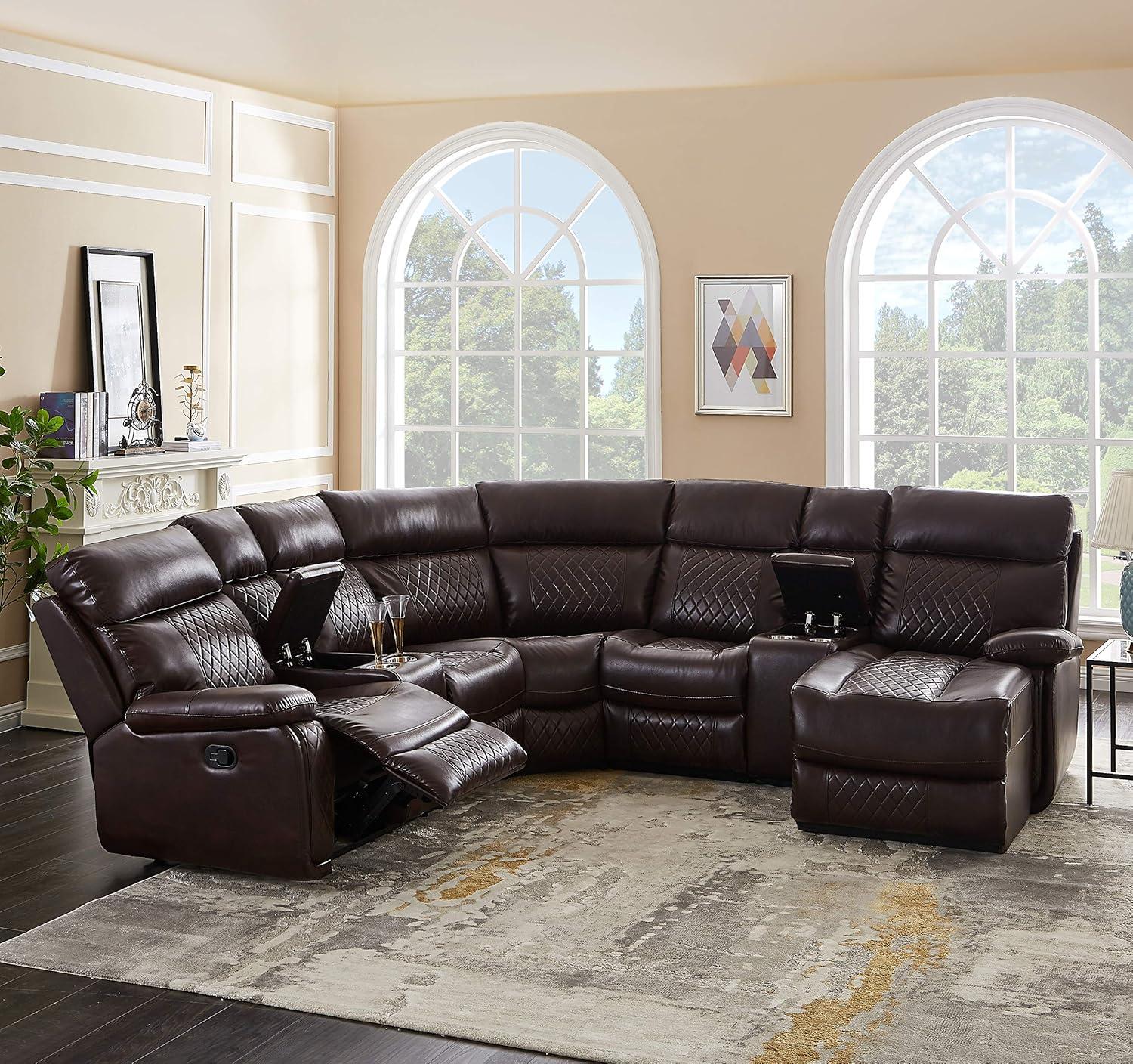 LUMISOL Large Corduroy Fabric Sofa Couch with Ottoman for Living Room, L Shaped Sectional Sofa Couch, 98" L Modular Corner Sectional Sofa for Spacious Space Office, Beige