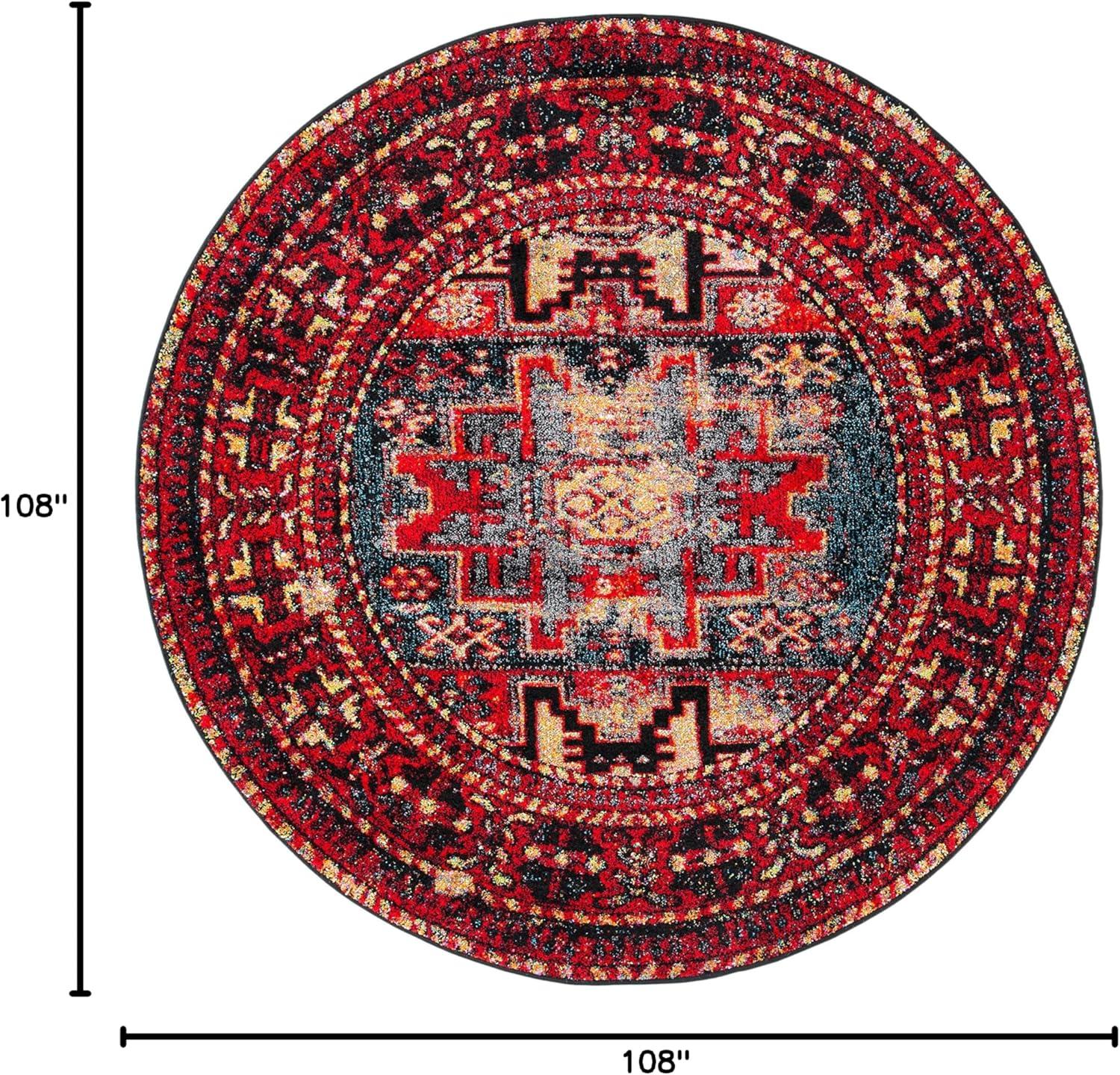 Vintage Hamadan VTH213 Power Loomed Area Rug  - Safavieh