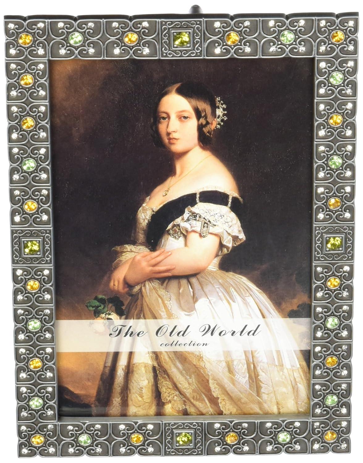 Leeber  Jewel Frame - Amber & Green - 4 x 6 in.