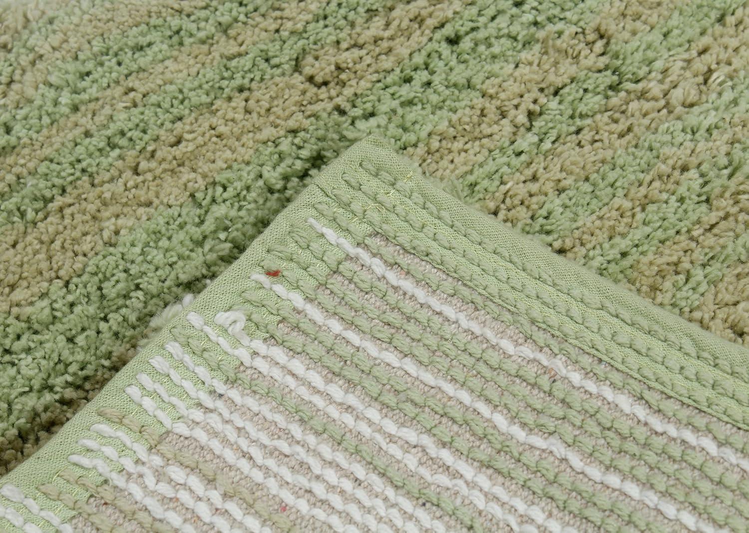 100% Cotton Gradiation Collection Machine Washable 3-Pcs Set with Contour, Sage