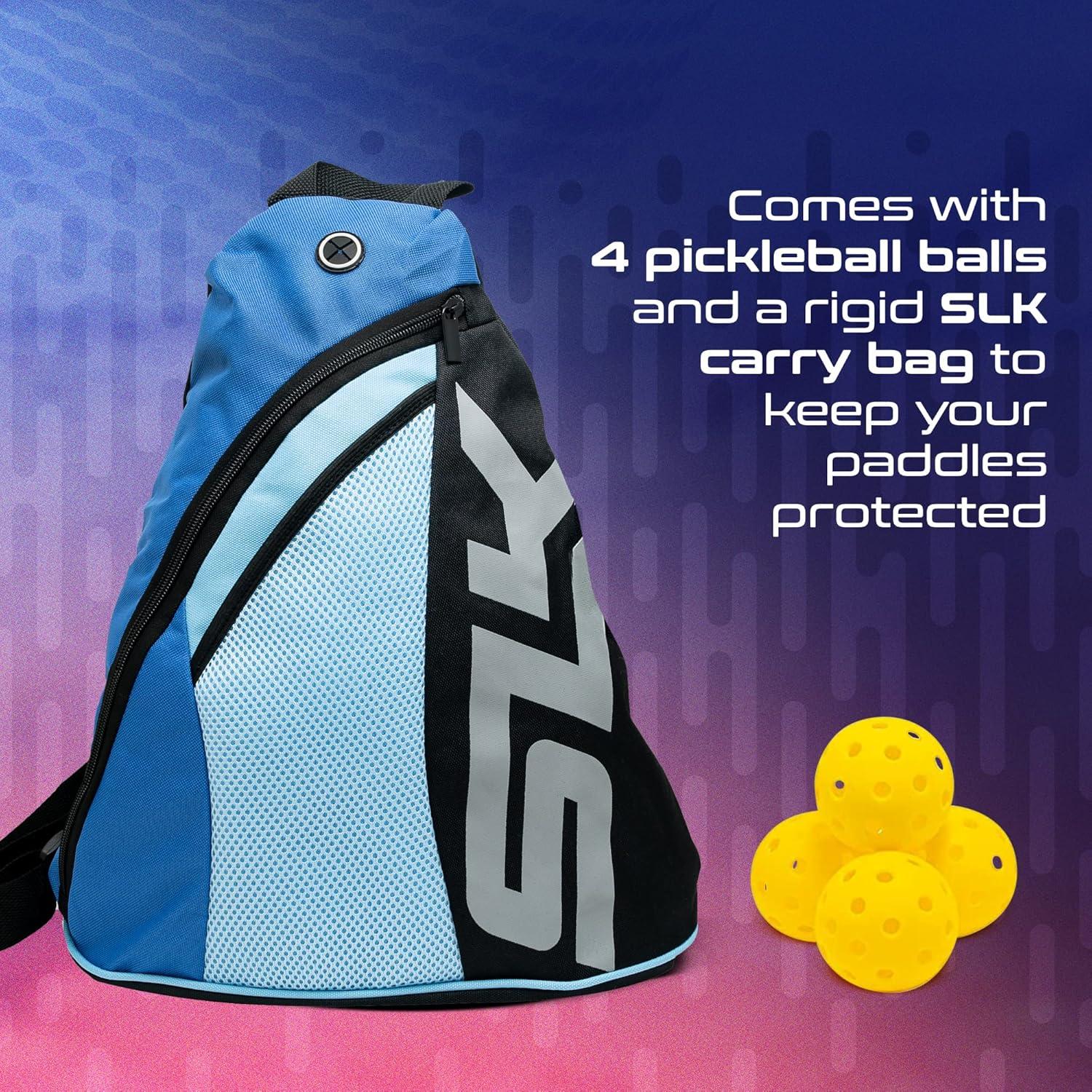 by Selkirk Pickleball Paddle Bundles | SLK Neo Fiberglass and Graphite Pickleball Paddles | SLK Atlas Raw Carbon Fiber Pickleball Paddle | Pickleball Rackets Designed in The USA