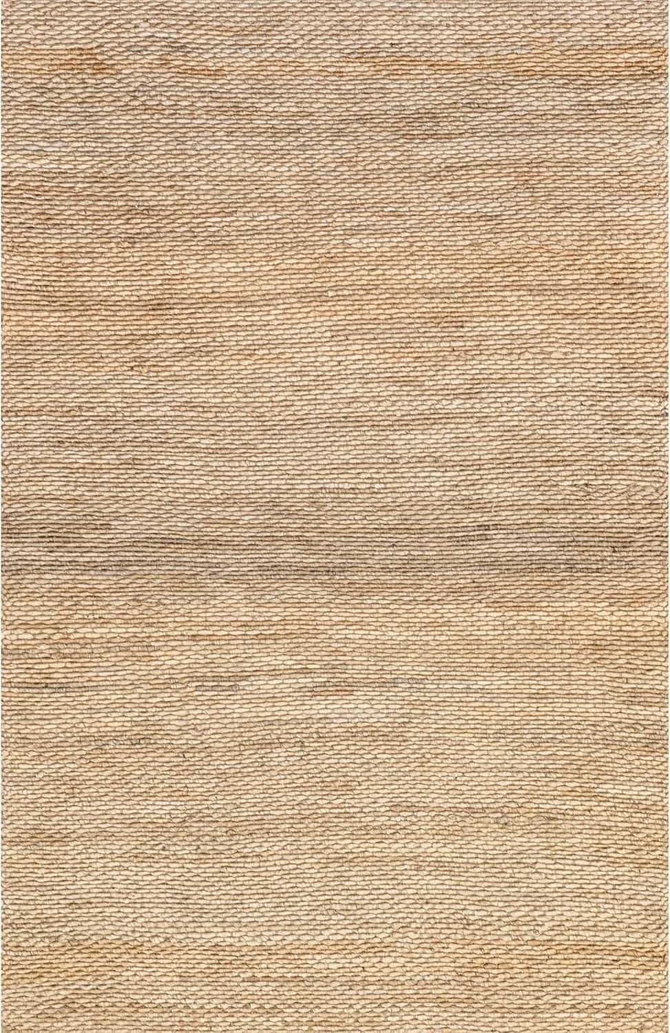 nuLOOM Hailey Handwoven Jute Area Rug, 5' x 8', Natural