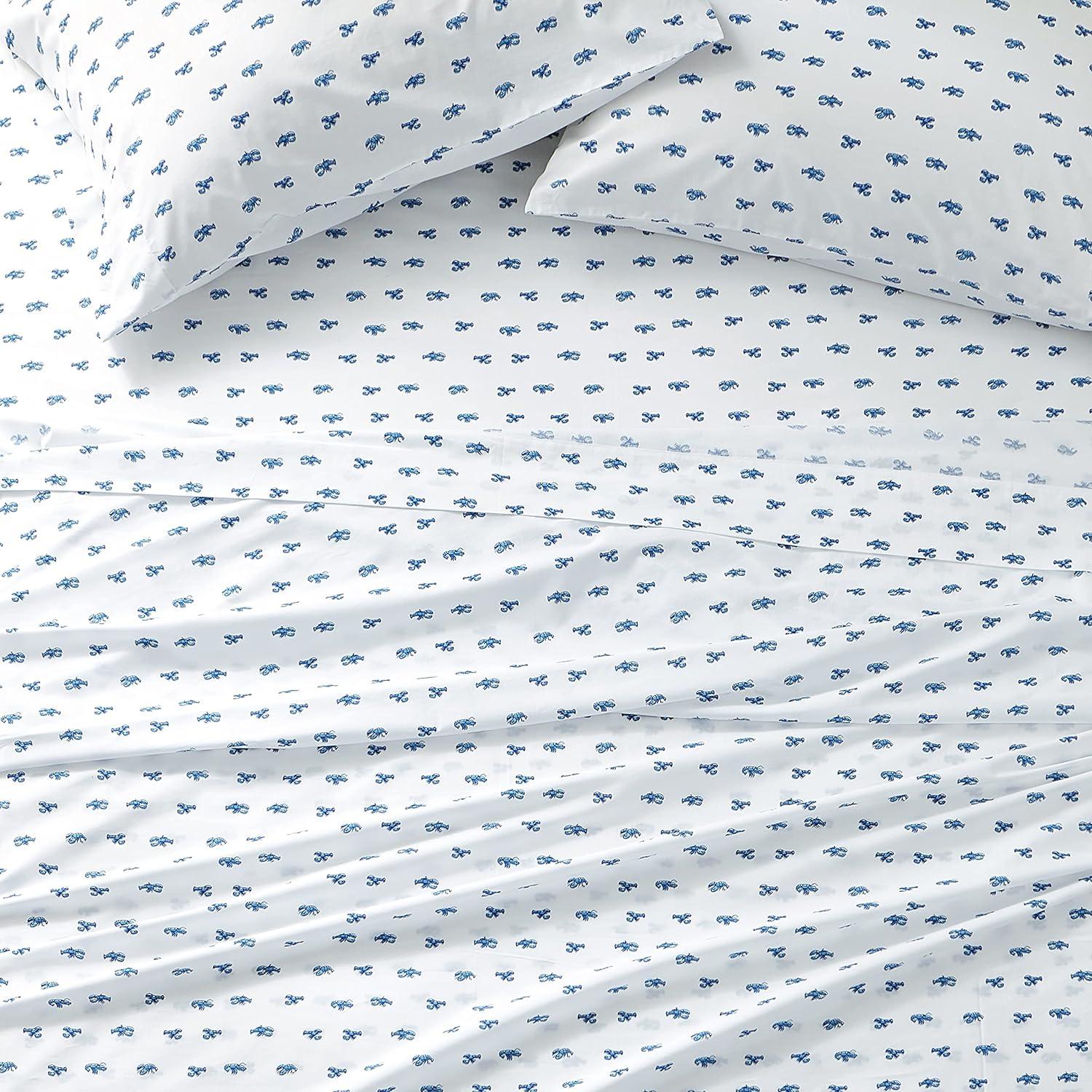 Nautica Nautica Printed Cotton Percale Sheet Sets