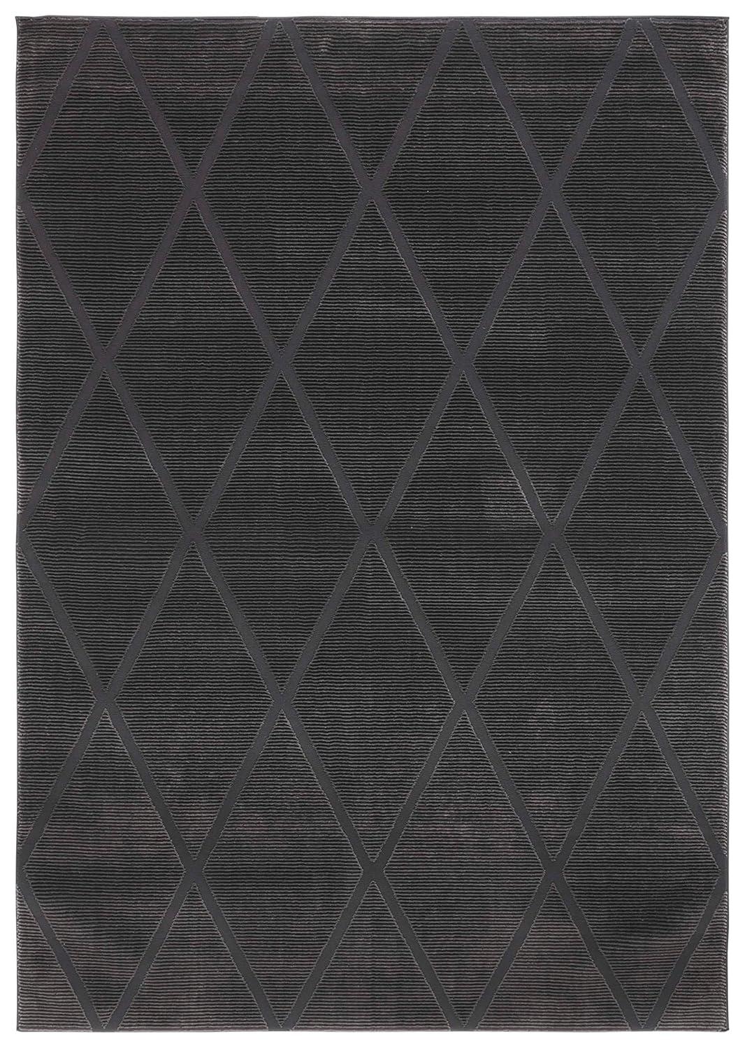 Revive REV104 Power Loomed Indoor Area Rug - 9'x12' - Charcoal - Safavieh