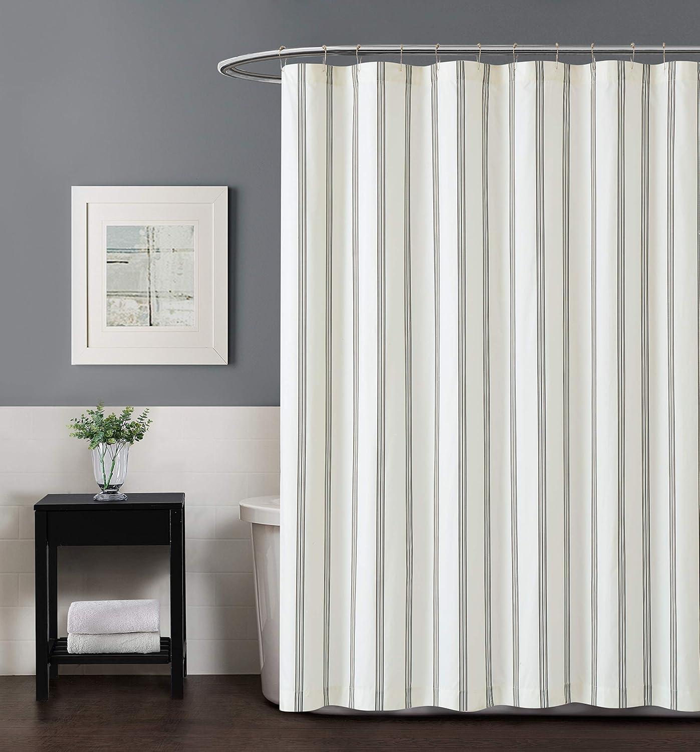 Gallup Striped Shower Curtain