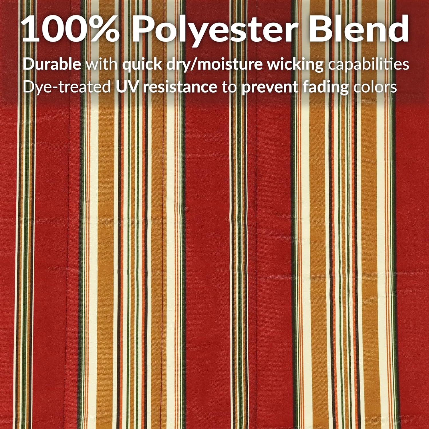 2-Person Quilted Polyester Spreader Bar Hammock