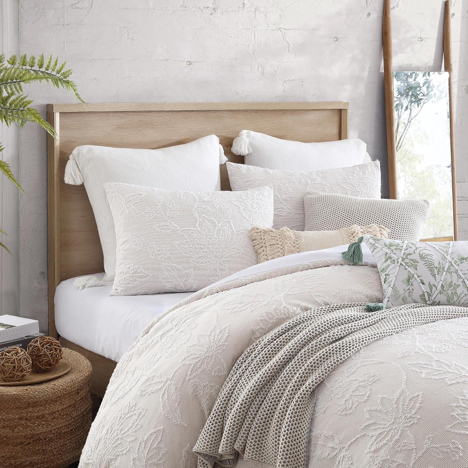 Peri Home Folky Floral Comforter Set Amber Gold (Set of 3)