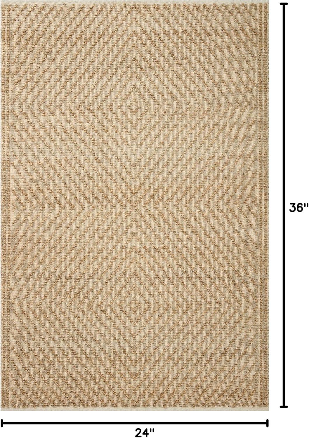 Angela Rose x Loloi Colton Natural / Ivory Area Rug