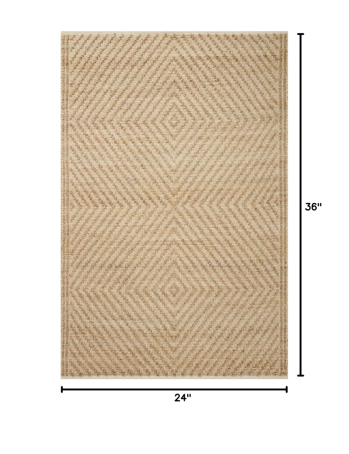 Angela Rose x Loloi Colton Natural / Ivory Area Rug