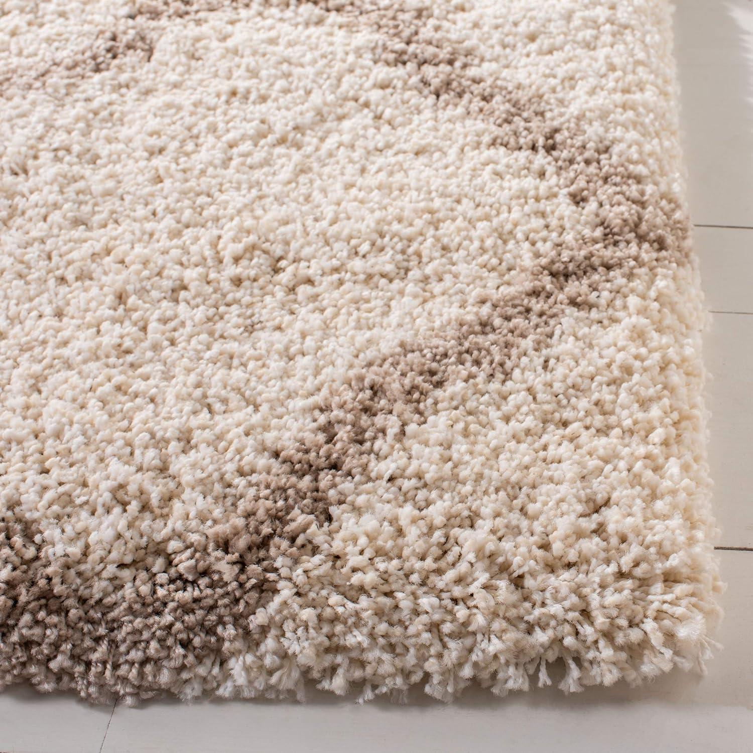Dallas Shag SGD257 Power Loomed Indoor Area Rug - Ivory/Beige - 8'x10' - Safavieh.