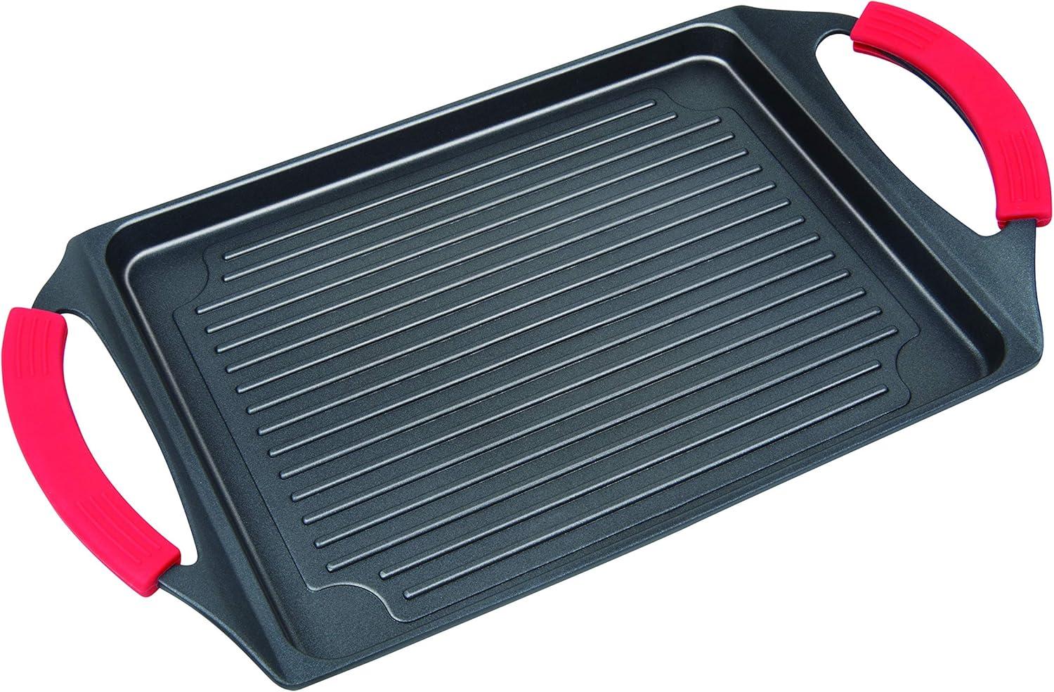 10.8'' Non-Stick Aluminum Grill Pan / Griddle Set