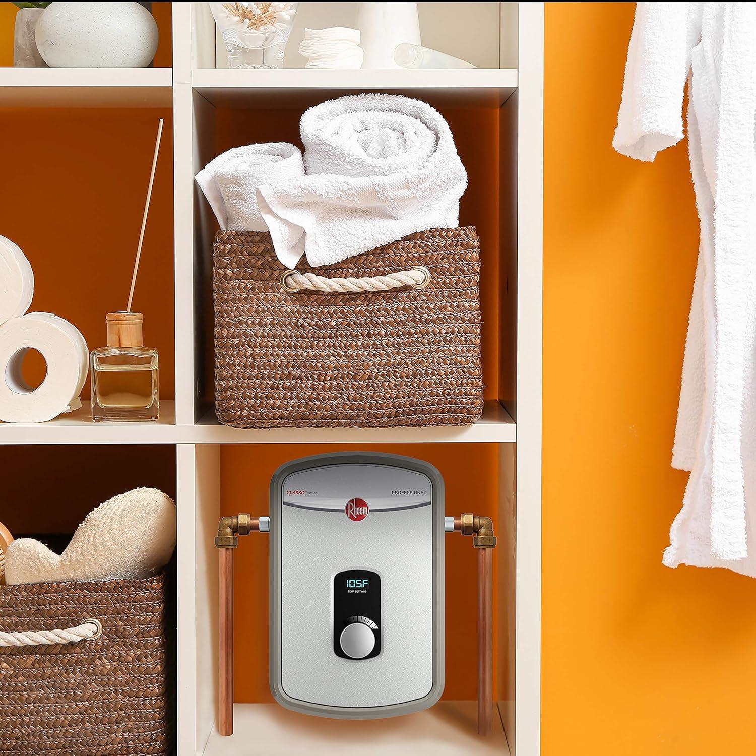 Professional 8 kW/240 Volt 1.95 GPM Tankless Electric Tankless Water Heater