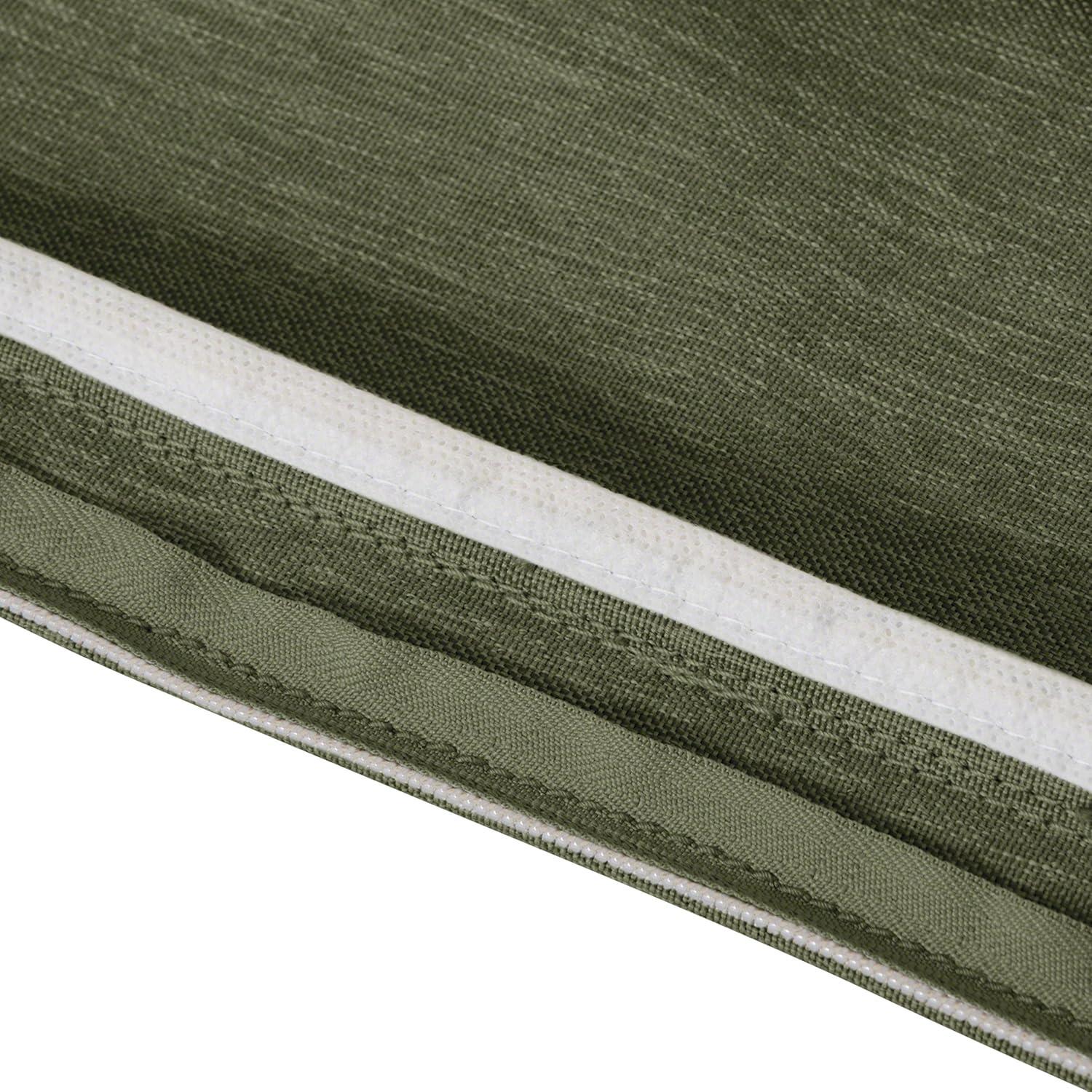 Classic Accessories Montlake FadeSafe Water-Repellent 48 x 18 x 3 Inch Outdoor Bench Cushion, Heather Fern