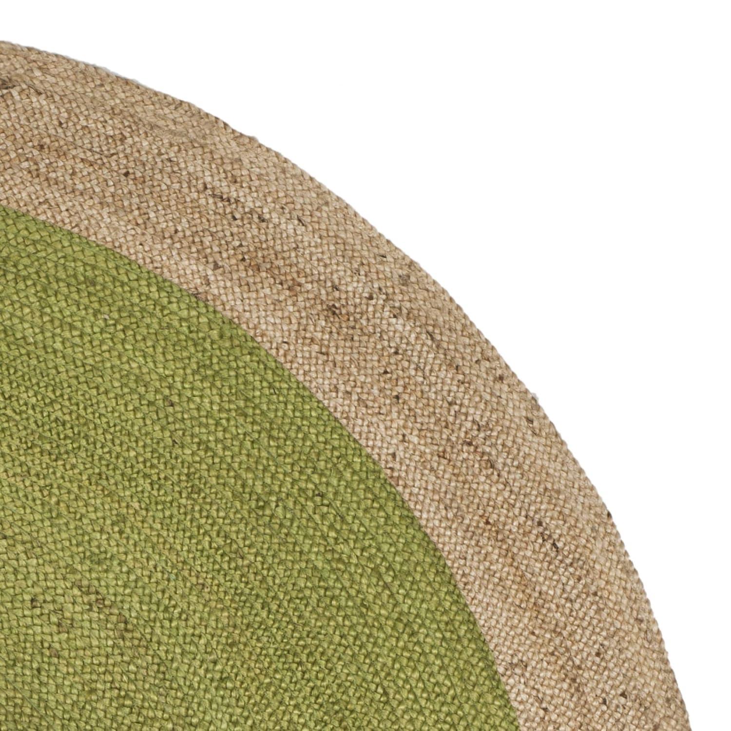 Vicksburg Natural Fiber Hand Woven Jute Solid Color Rug