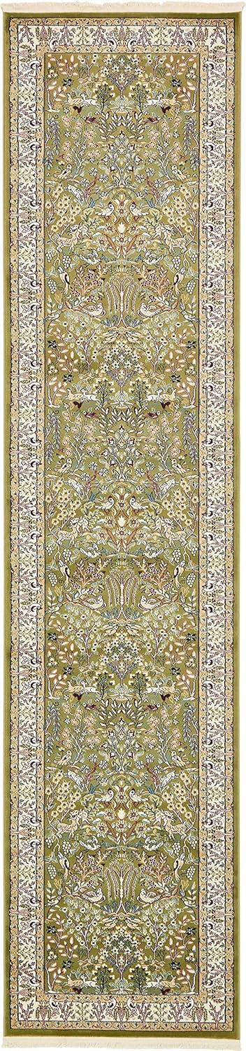 Narenj Bristol Green 3' 0 x 13' 0 Runner Rug
