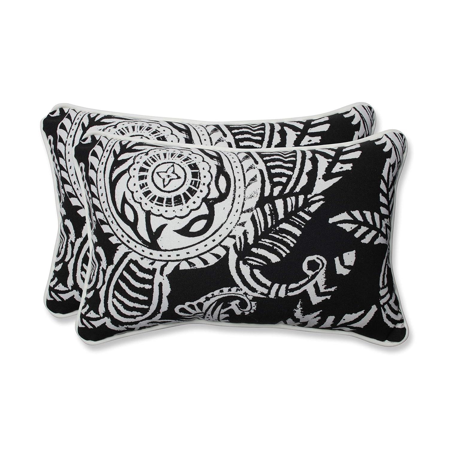 Addie Paisley Indoor/Outdoor Reversible Throw Pillow