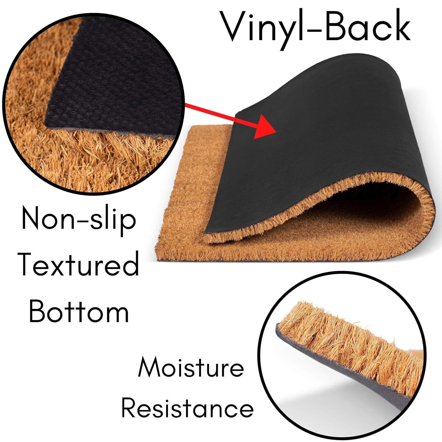 BirdRock Home Home Sweet Home Coir Doormat - 18 x 30"