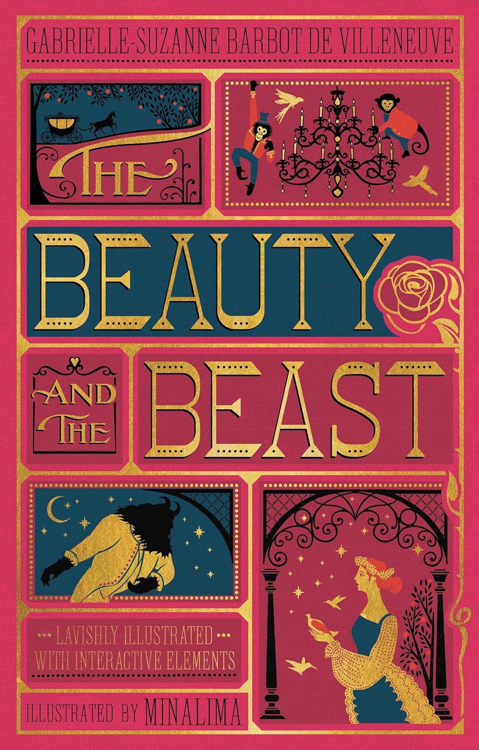 Beauty and the Beast, the (Minalima Edition) - by  Gabrielle-Suzanna Barbot de Villenueve (Hardcover)