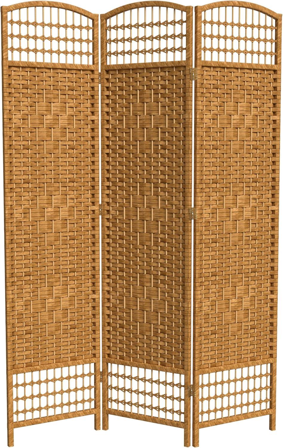 67" x 64" Weave 5 Panel Room Divider