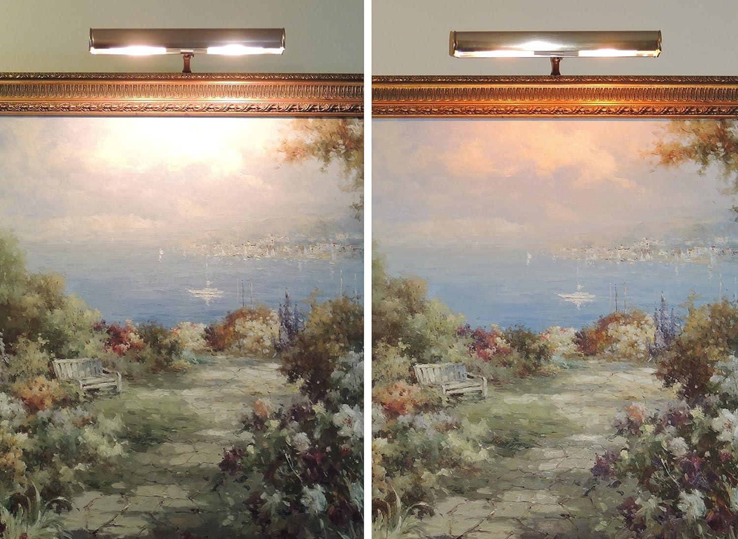 House Of Troy Abled14 Advent 14" Led Battery Operated Picture Light - Brass