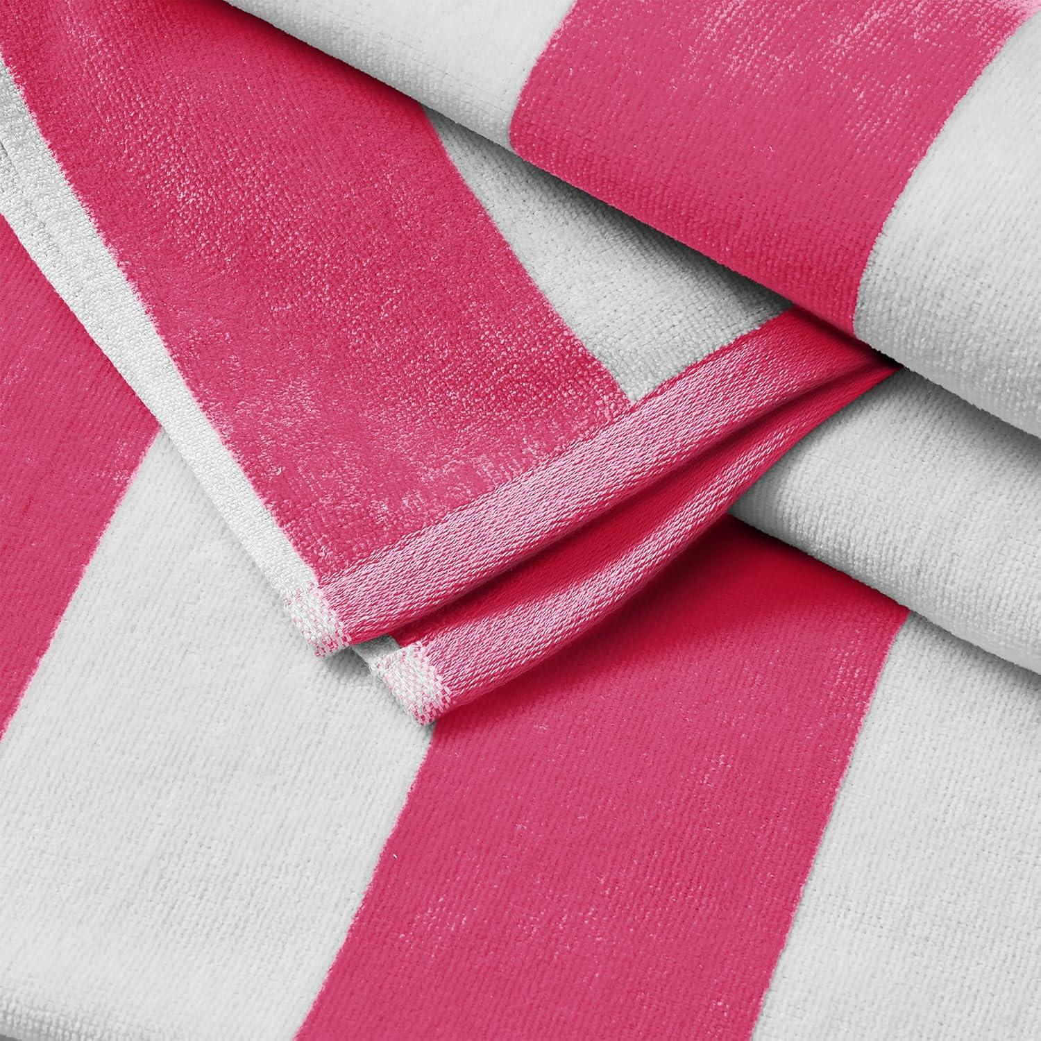 100% Cotton Absorbent & Quick-Dry Cabana Beach Towels