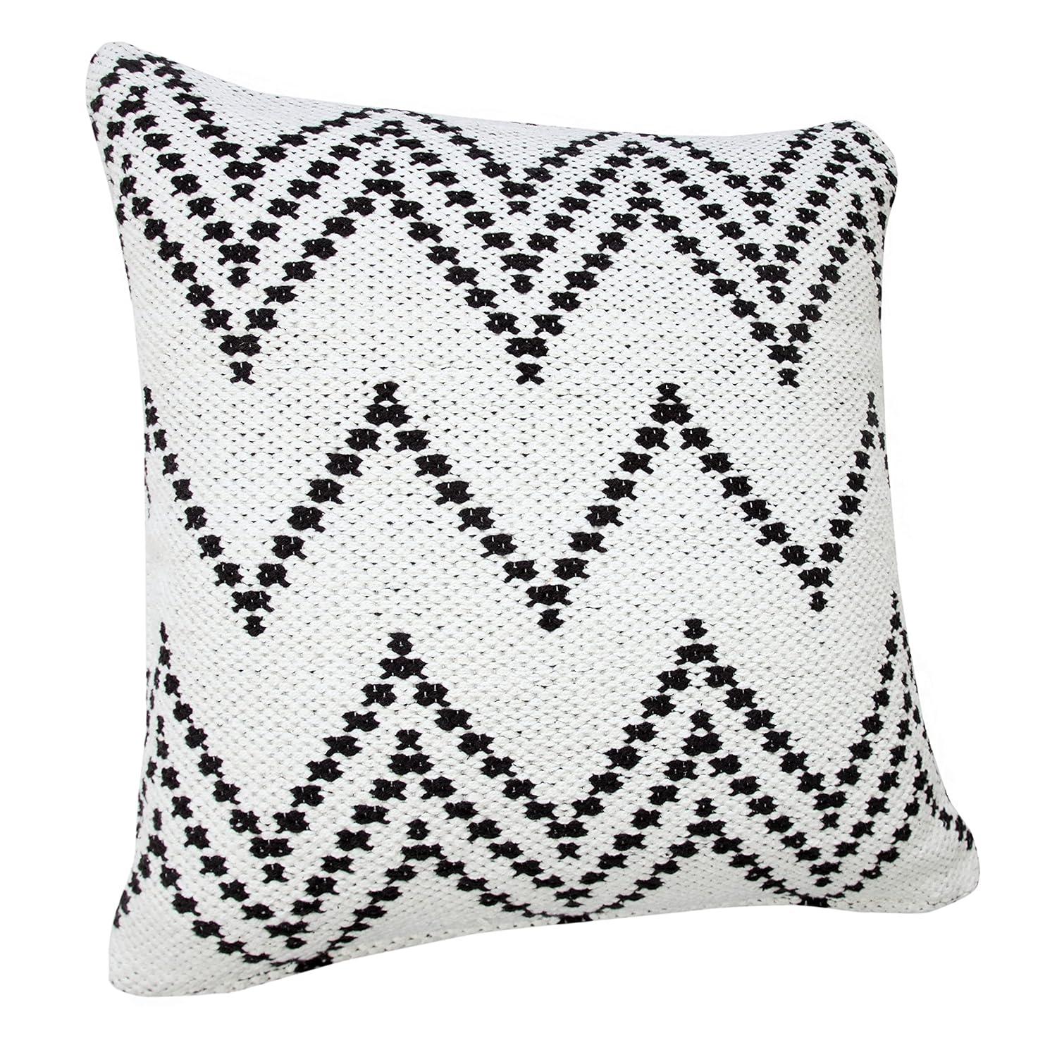 Rajani Home Textured Cotton Throw Pillow