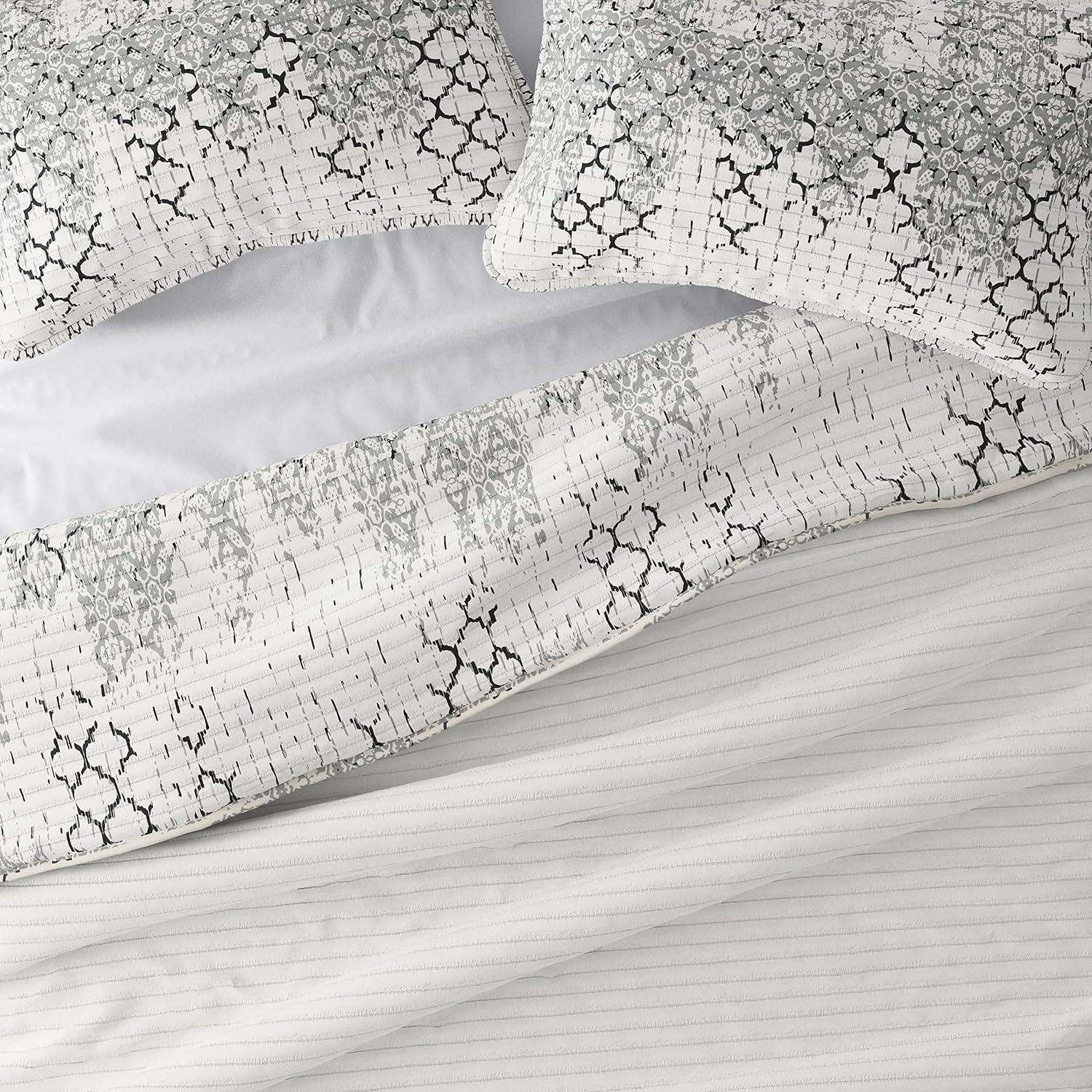 Antora Microfiber Modern & Contemporary Coverlet / Bedspread Quilt Set