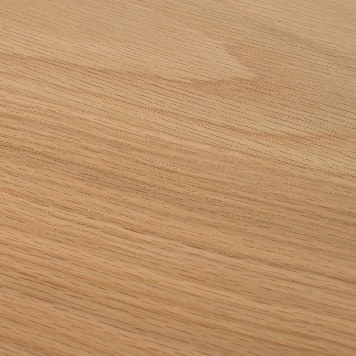 Gideon Dining Table - Natural Oak - Christopher Knight Home: Scandinavian Style, 4-Seat Rectangle, Rubberwood