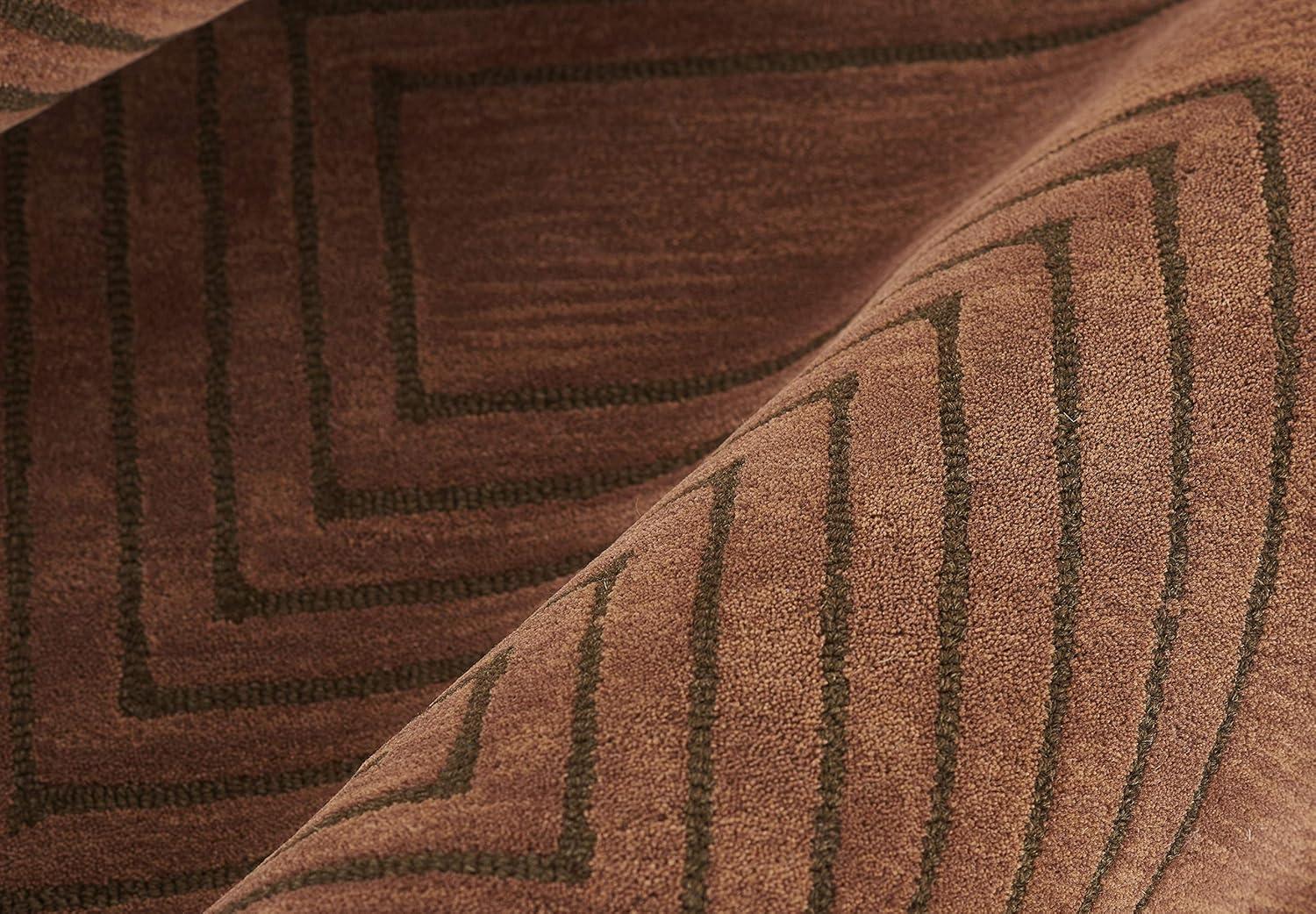 Simone Hand-Tufted Wool Rug - 5' x 8'
