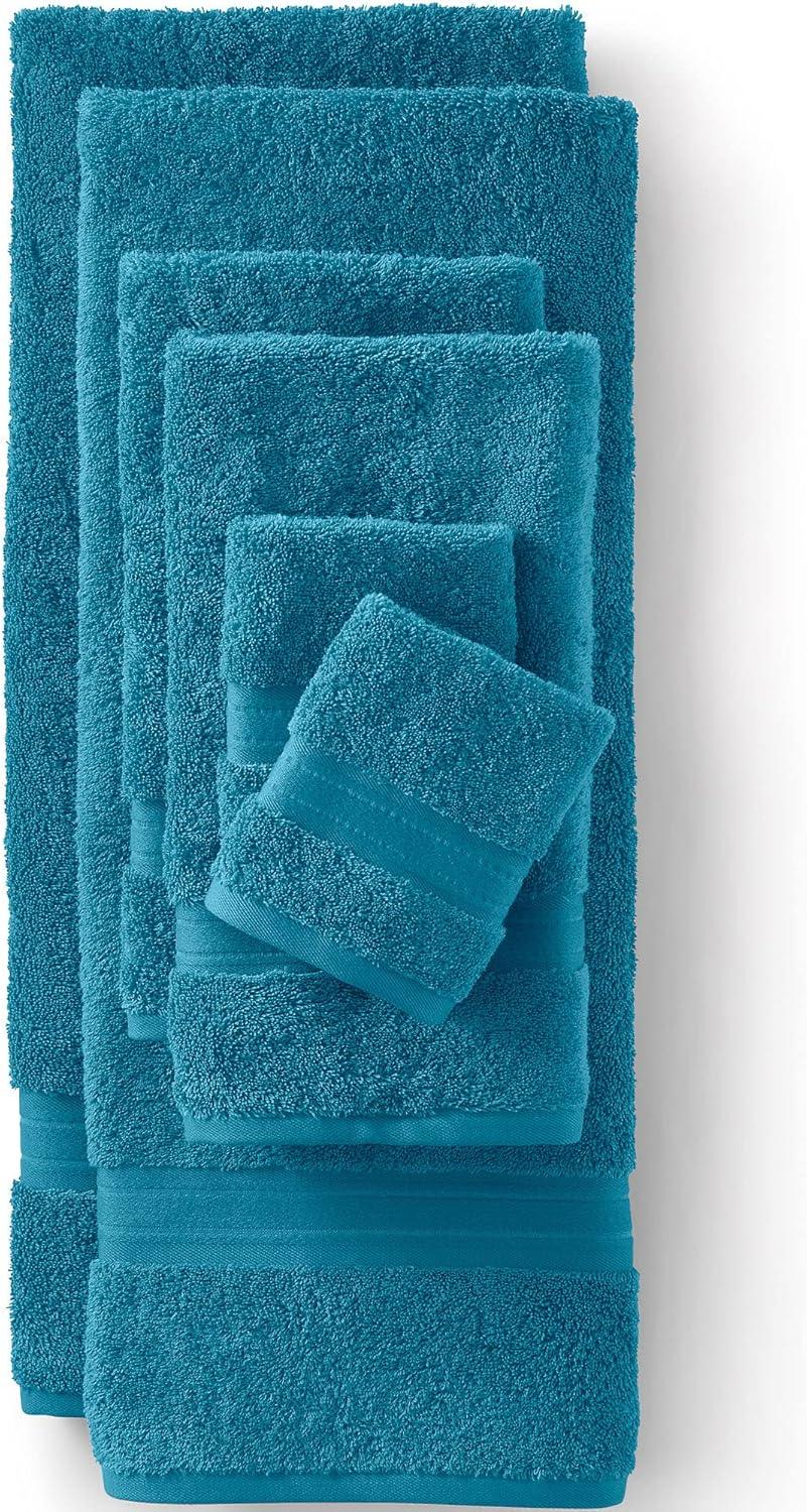 Lands' End Premium Supima Cotton Bath Towel - Bath Towel - Fresh Thyme