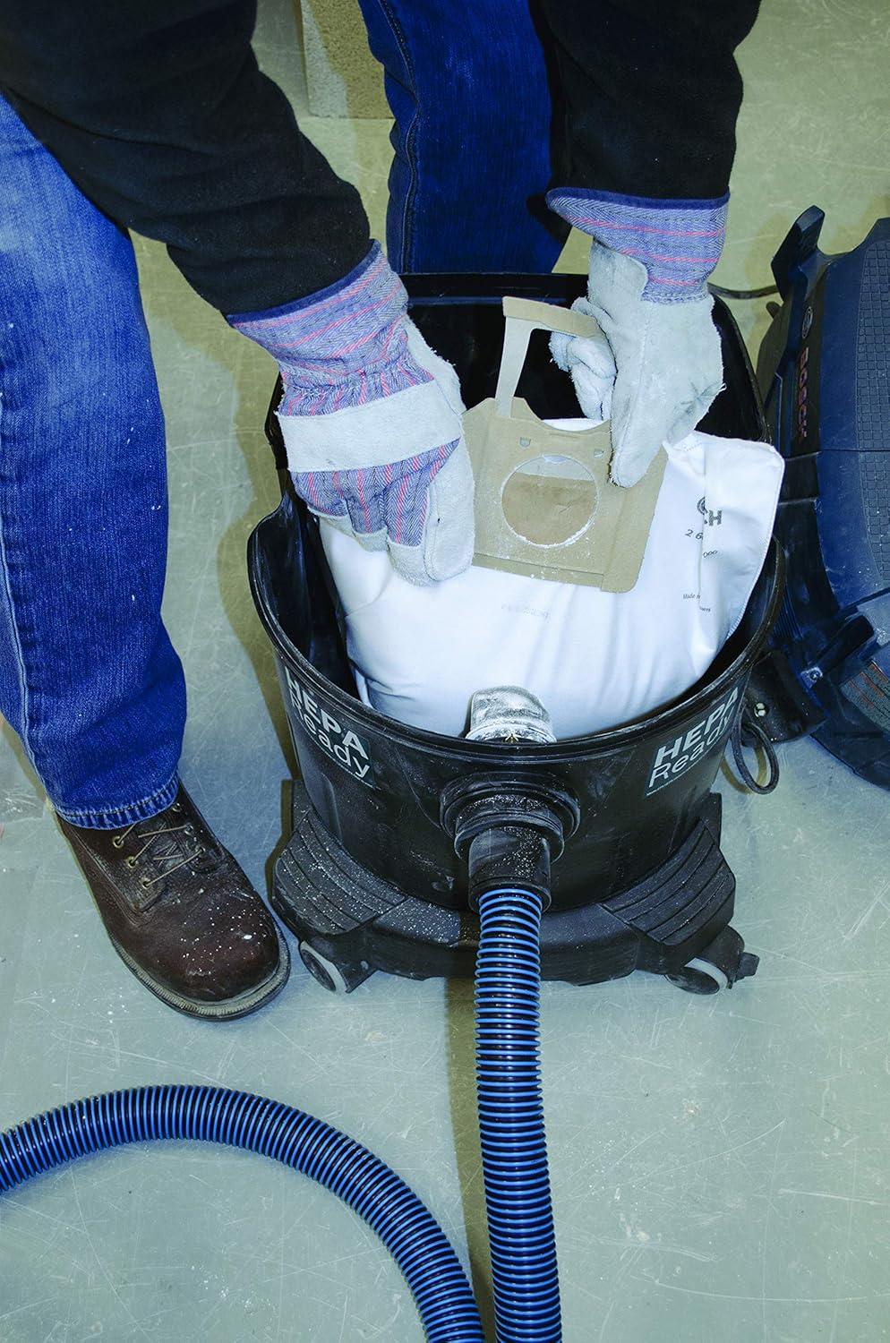 Bosch 9-gallon Wet/Dry Self-cleaning Dust Collector with HEPA Filter